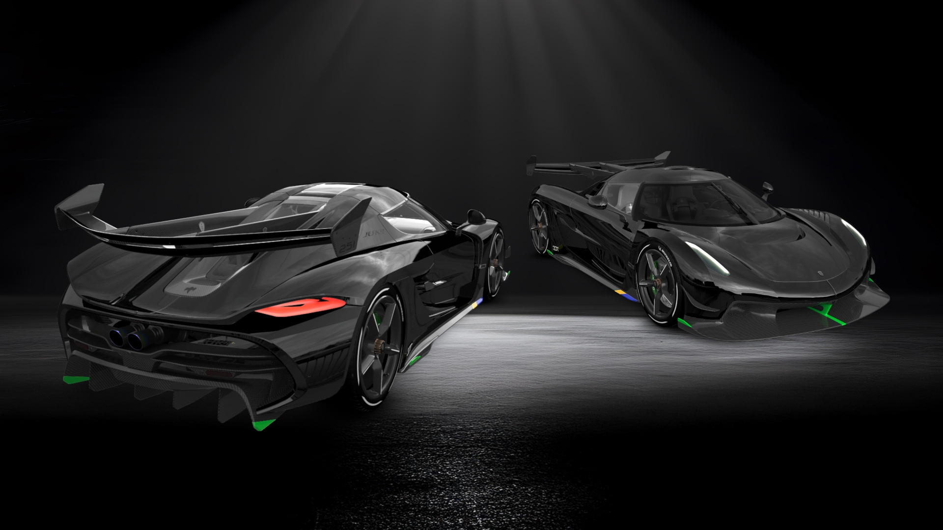 Koenigsegg Jesko 2 door targa top 2020