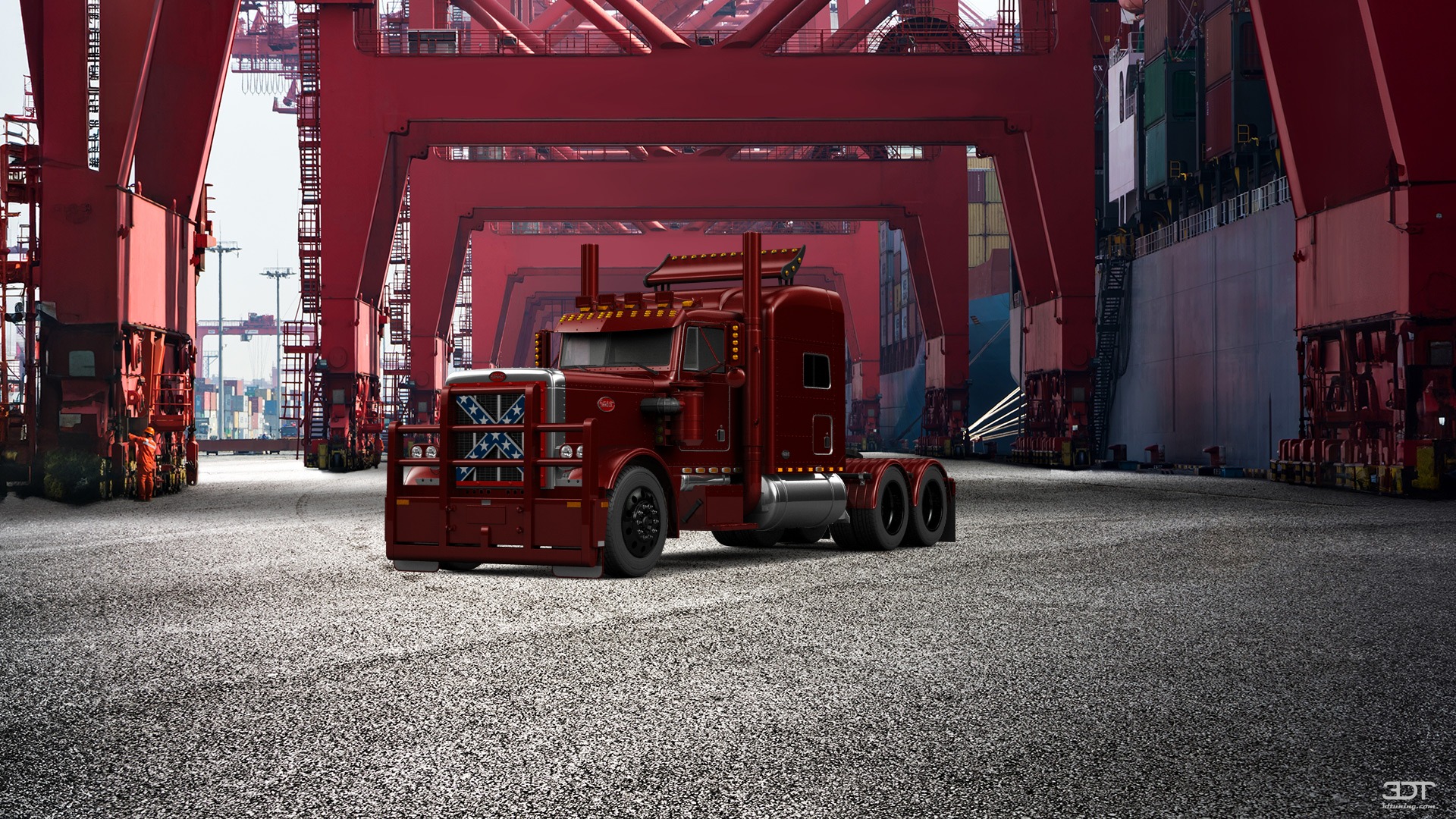 Peterbilt 359 Truck 1987