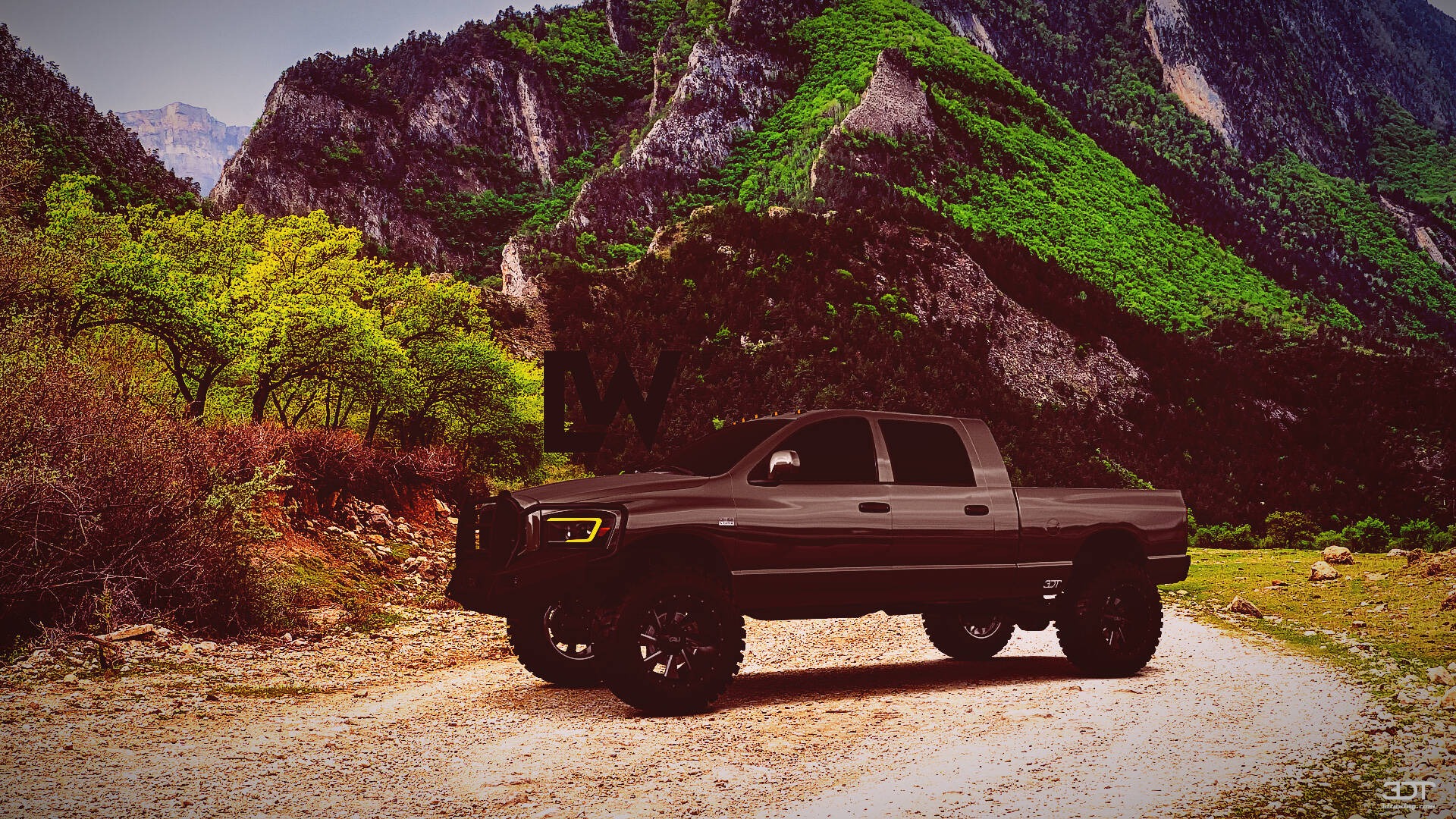 Dodge Ram 2500 4 Door pickup truck 2007 tuning
