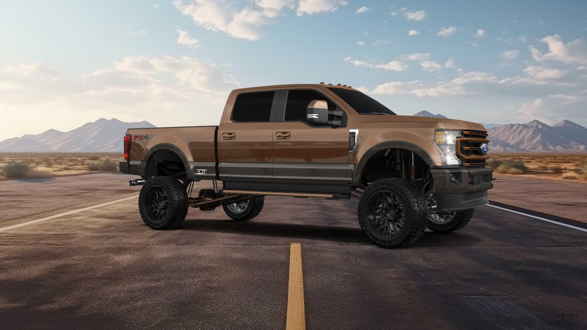 Ford F-250 4 Door pickup truck 2021 Images