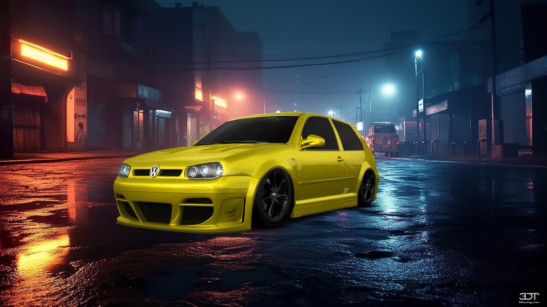 Volkswagen Golf 4 (mk4) 3 Door Hatchback 1997 tuning