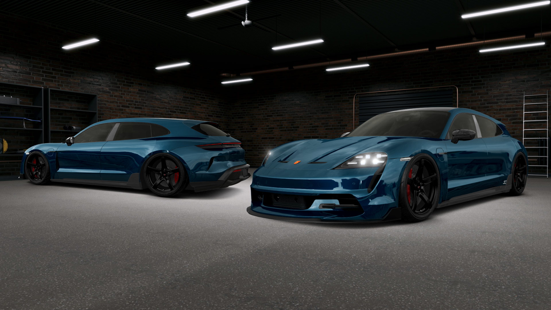Porsche Taycan Sport Turismo Shooting Brake 2019