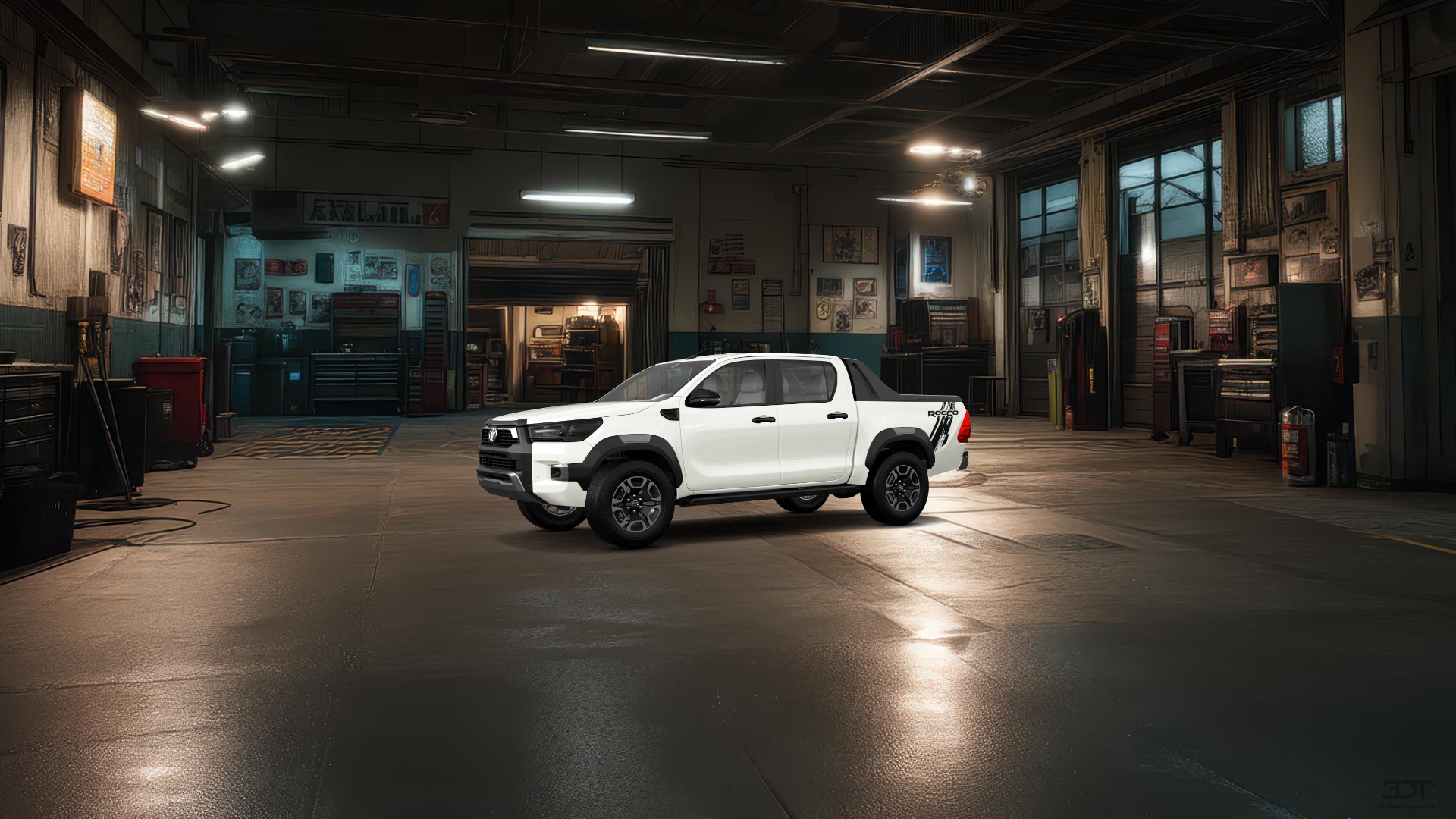 Toyota Hilux Double Cab 4 Door pickup truck 2015 tuning