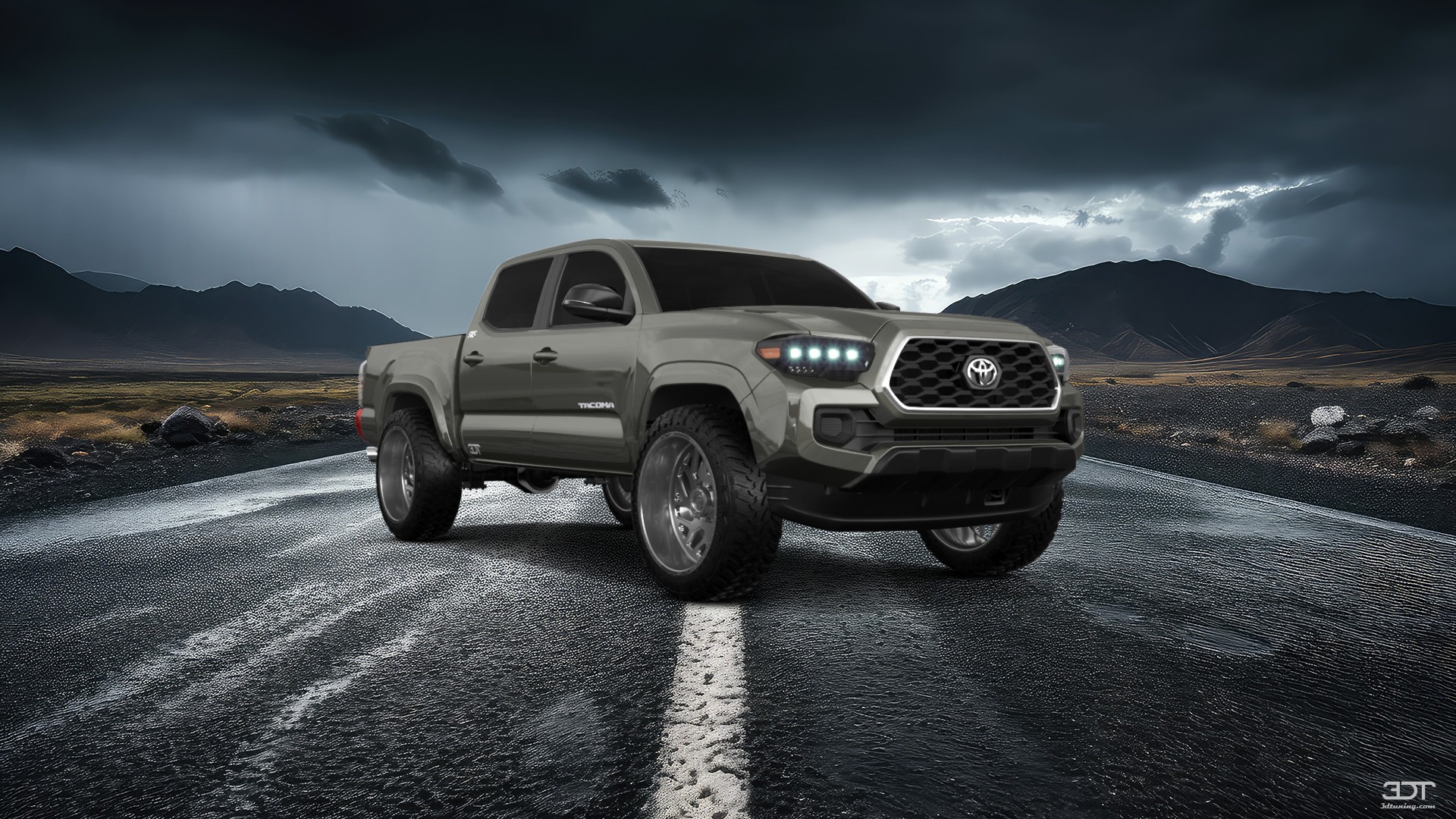 Toyota Tacoma 4 Door pickup truck 2018 tuning