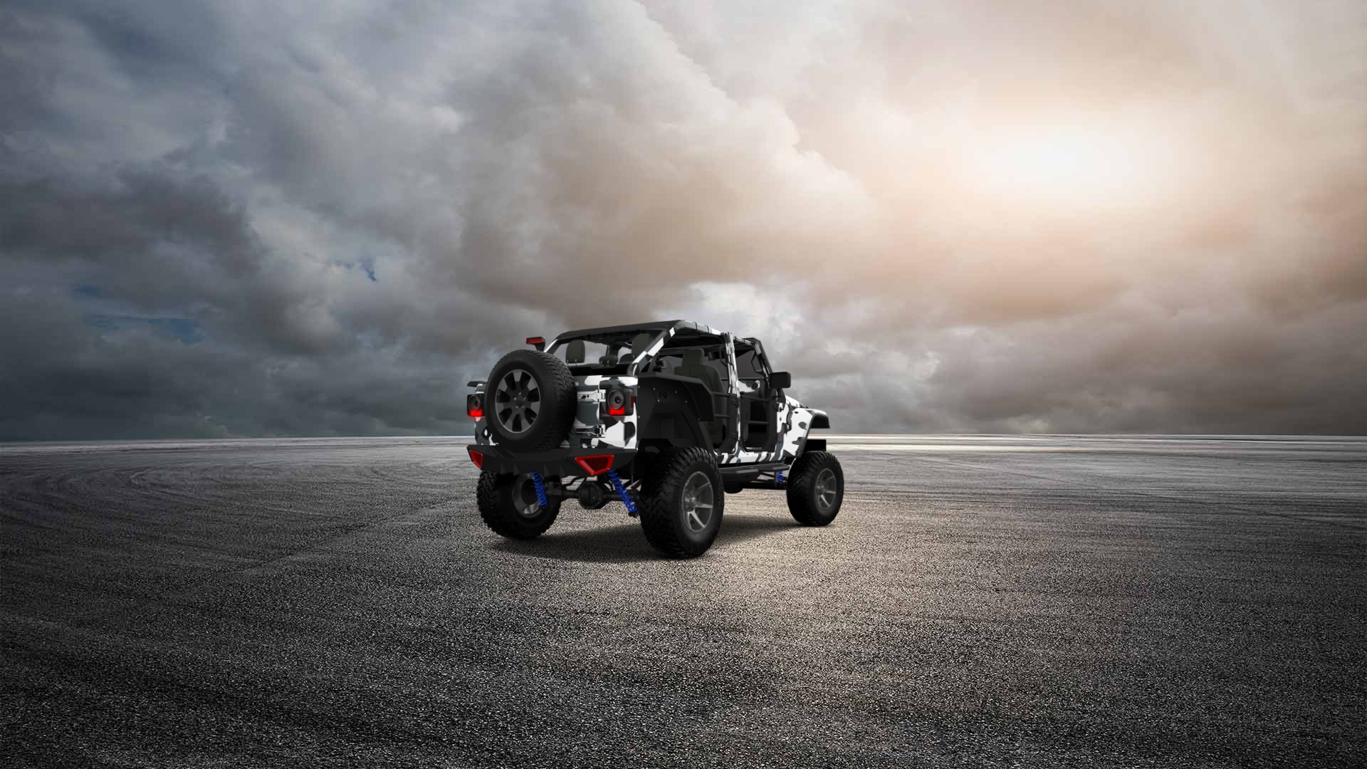 Jeep Wrangler Rubicon JL 4 Door SUV 2017 tuning