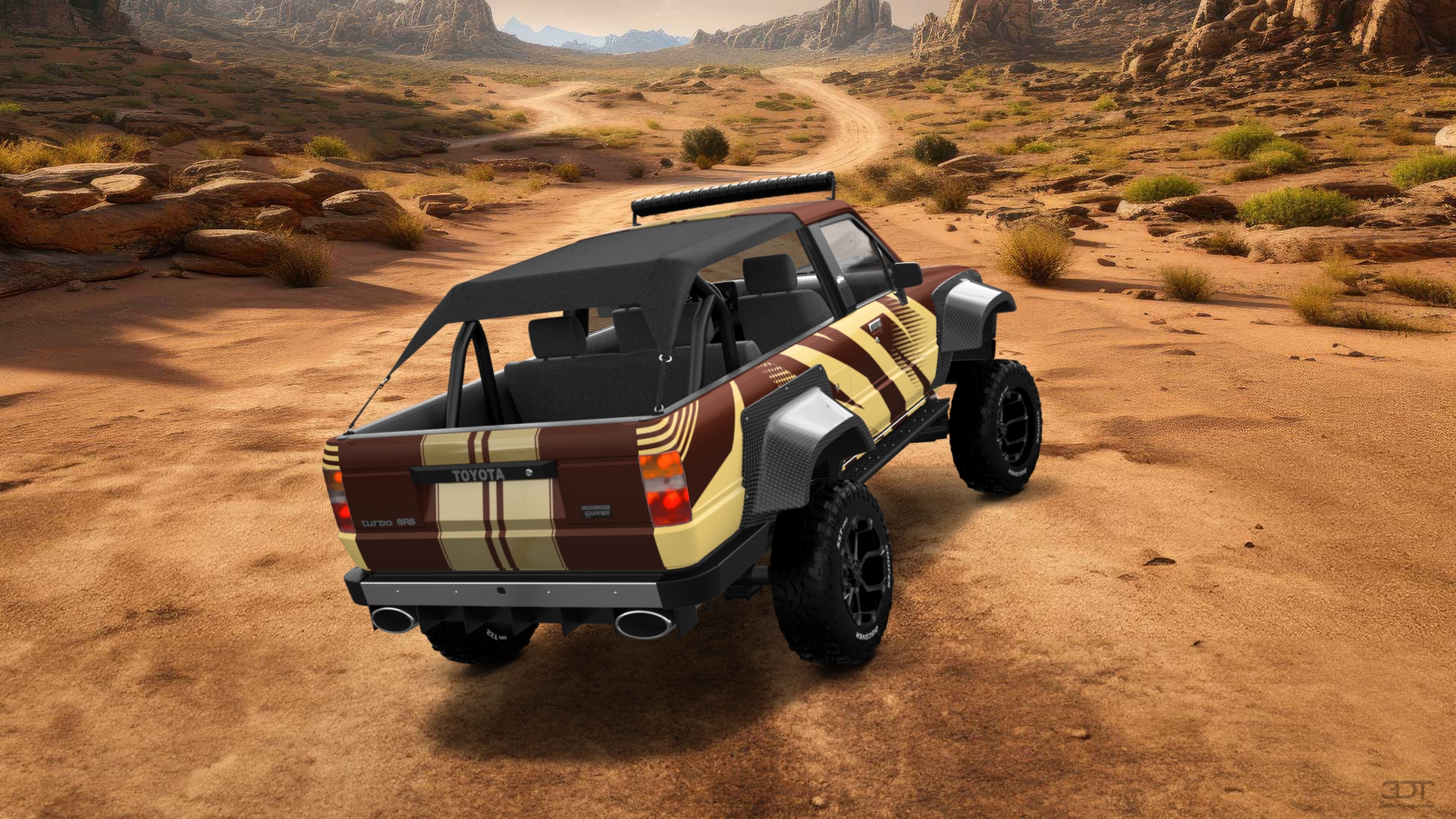 Toyota 4Runner 3 Door SUV 1984 Immagini