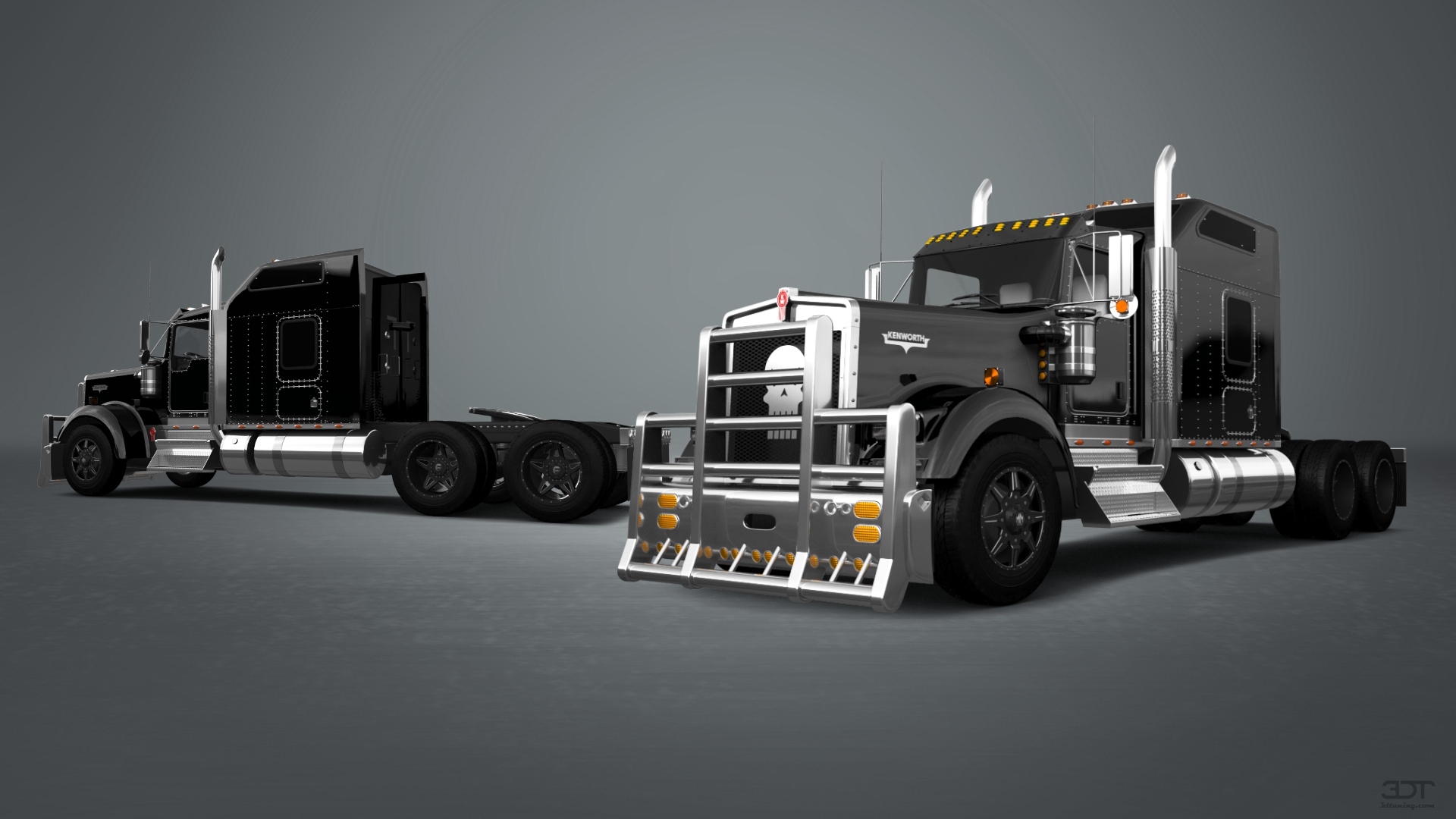 Kenworth W900 Sleeper Cab Truck 2015 tuning