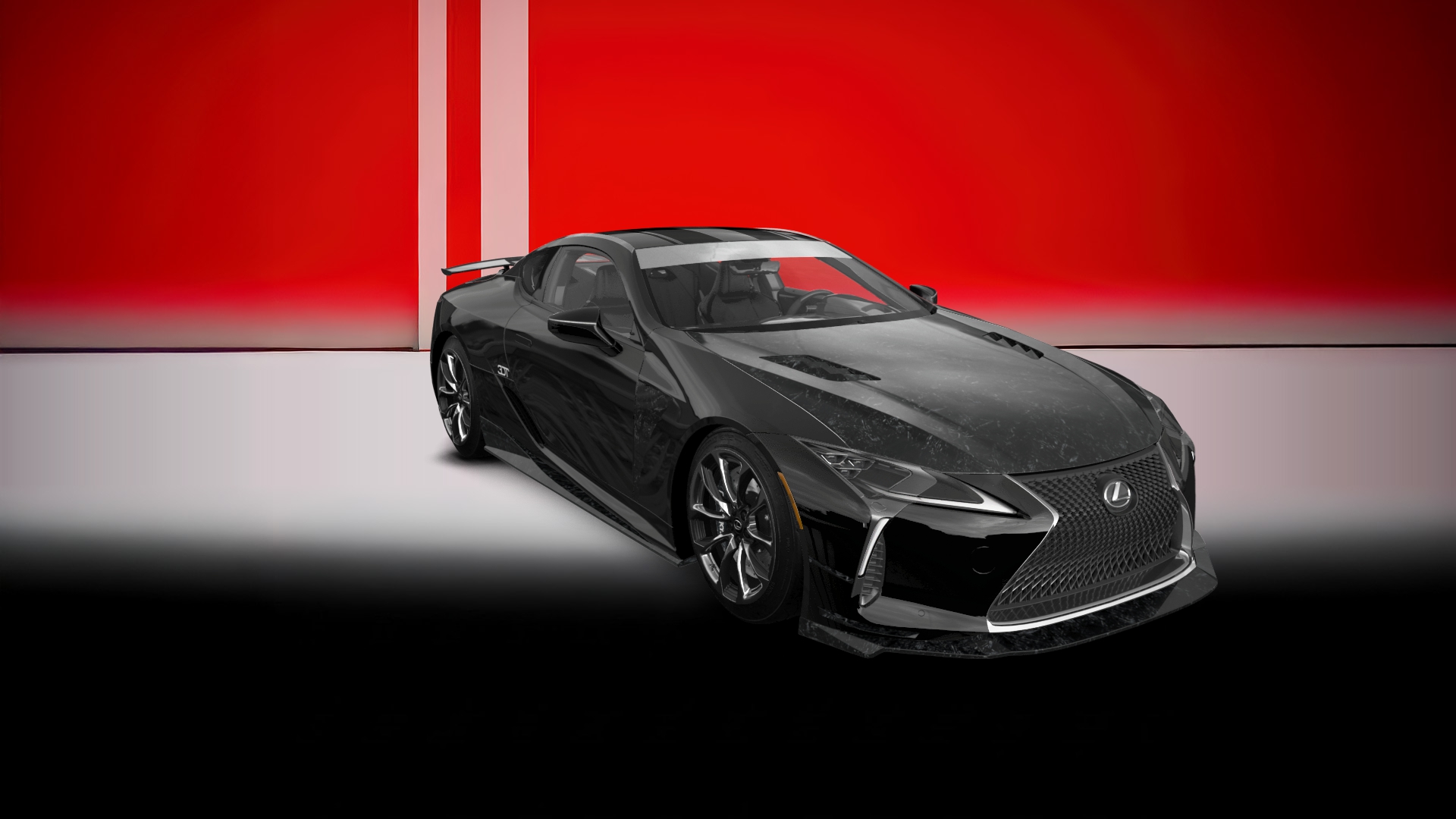 Lexus LC500 2 door fastback coupe 2017 tuning