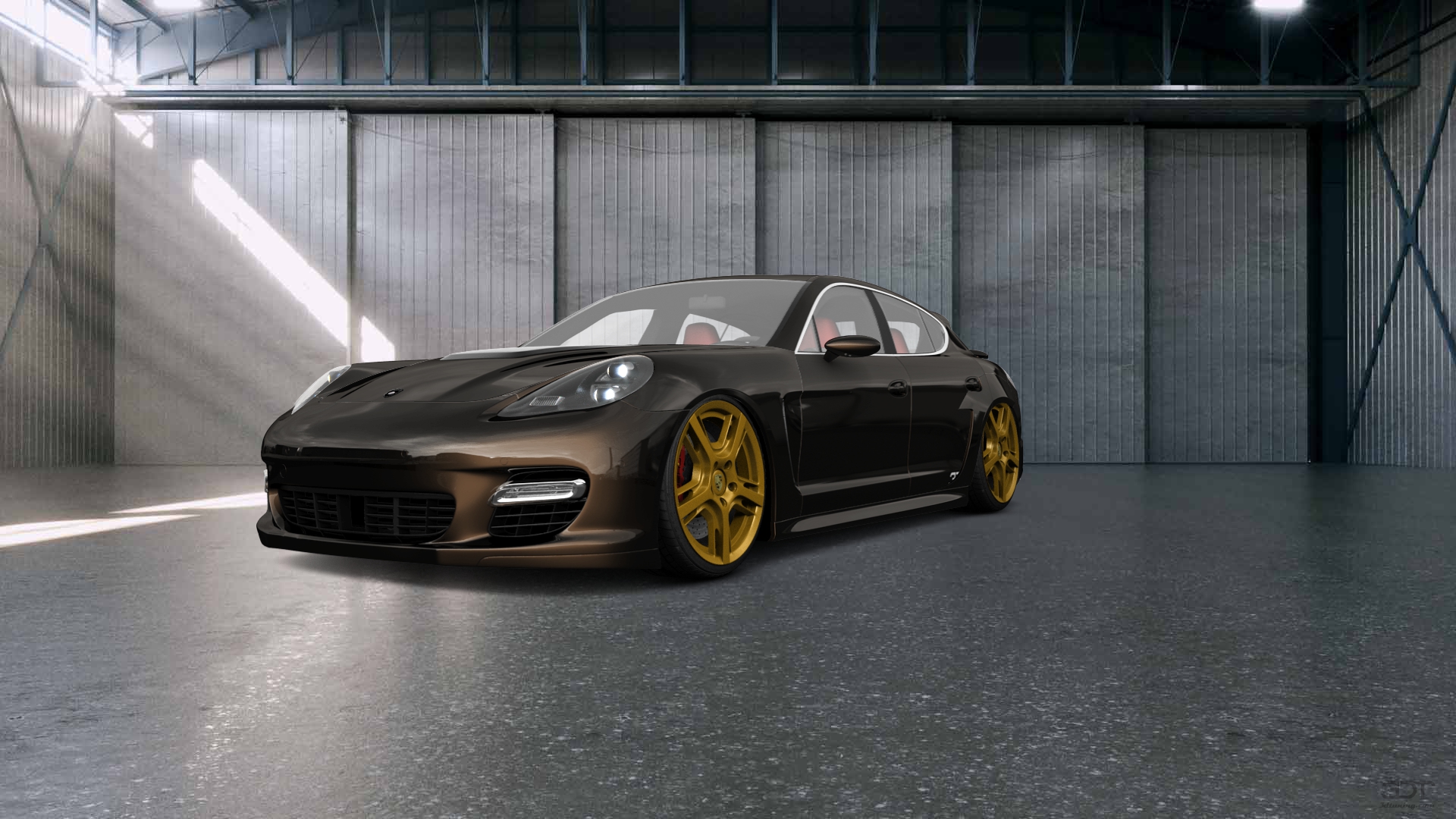 Porsche Panamera 4 door fastback saloon 2011