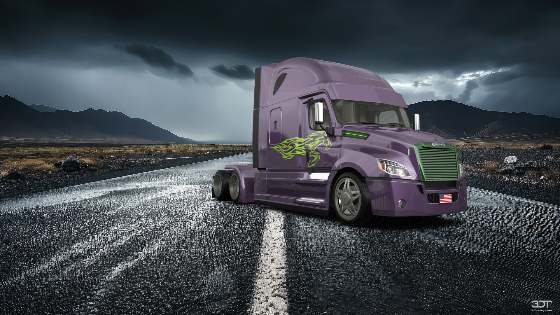 Freightliner Cascadia Sleeper Cab Truck 2018
