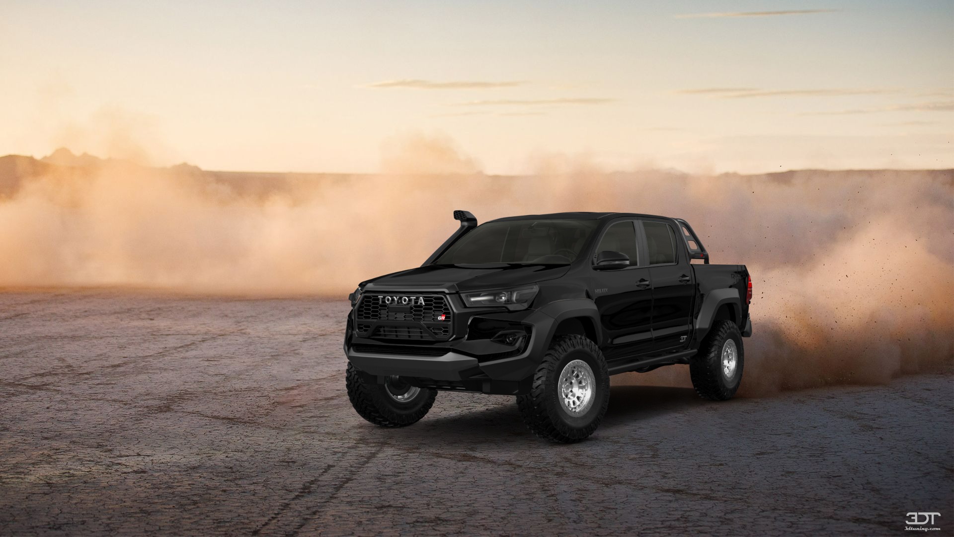 Toyota Hilux Double Cab 4 Door pickup truck 2015 tuning