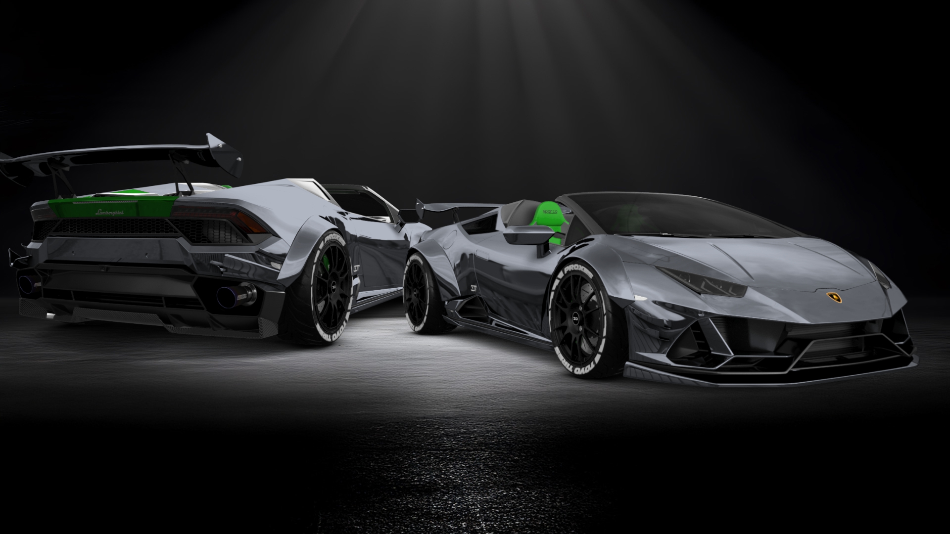 Lamborghini Huracan Spyder 2 Door Convertible 2016 tuning
