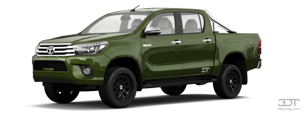 Tuning Toyota Hilux Double Cab 4 Door pickup truck 2016
