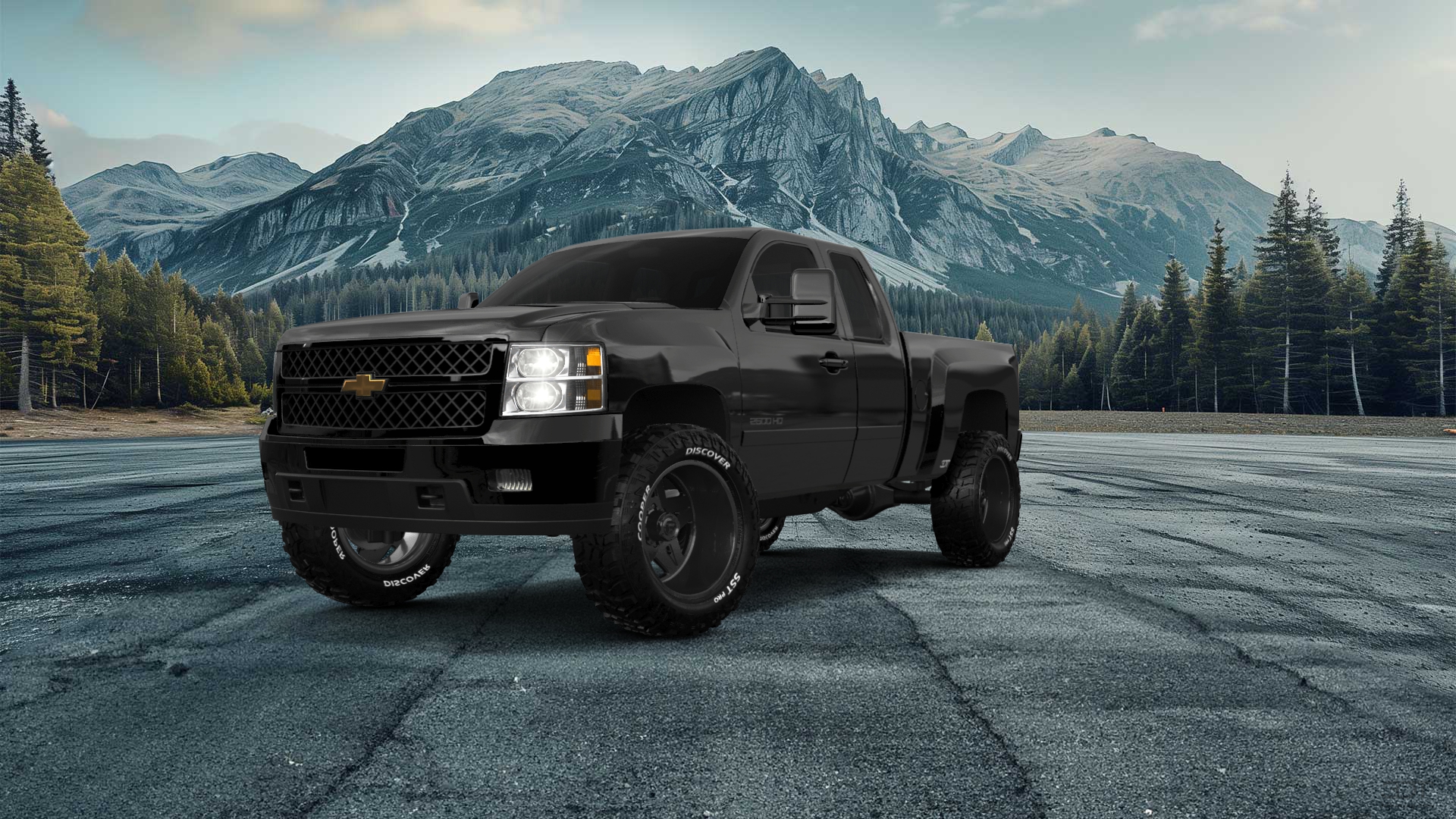 Chevrolet Silverado 2500 HD Extended Cab Pickup Truck 2007