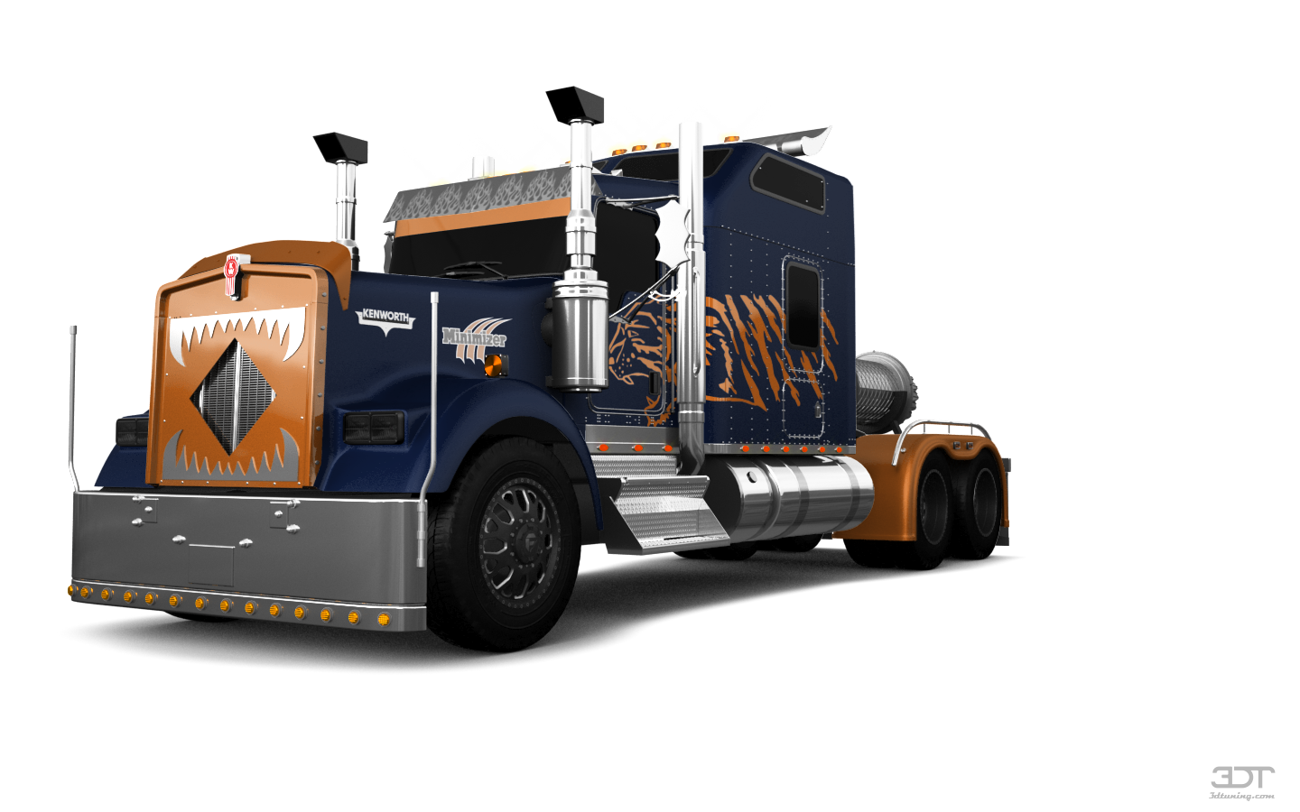 Kenworth W900 Sleeper Cab Truck 2015
