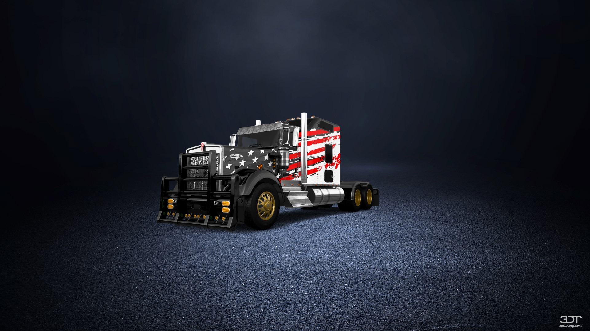 Kenworth W900 Sleeper Cab Truck 2015