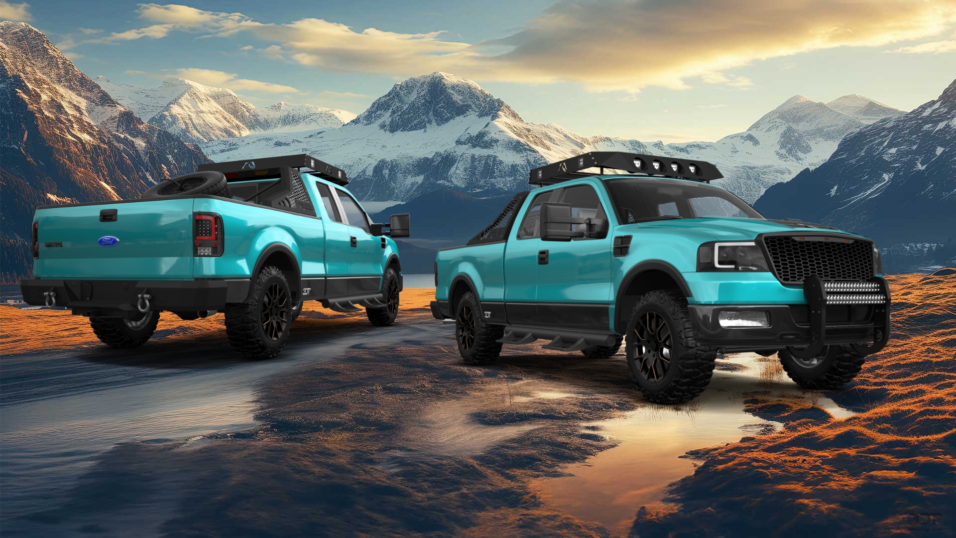 Ford F-150 SuperCab 4 Door pickup truck 2004 tuning