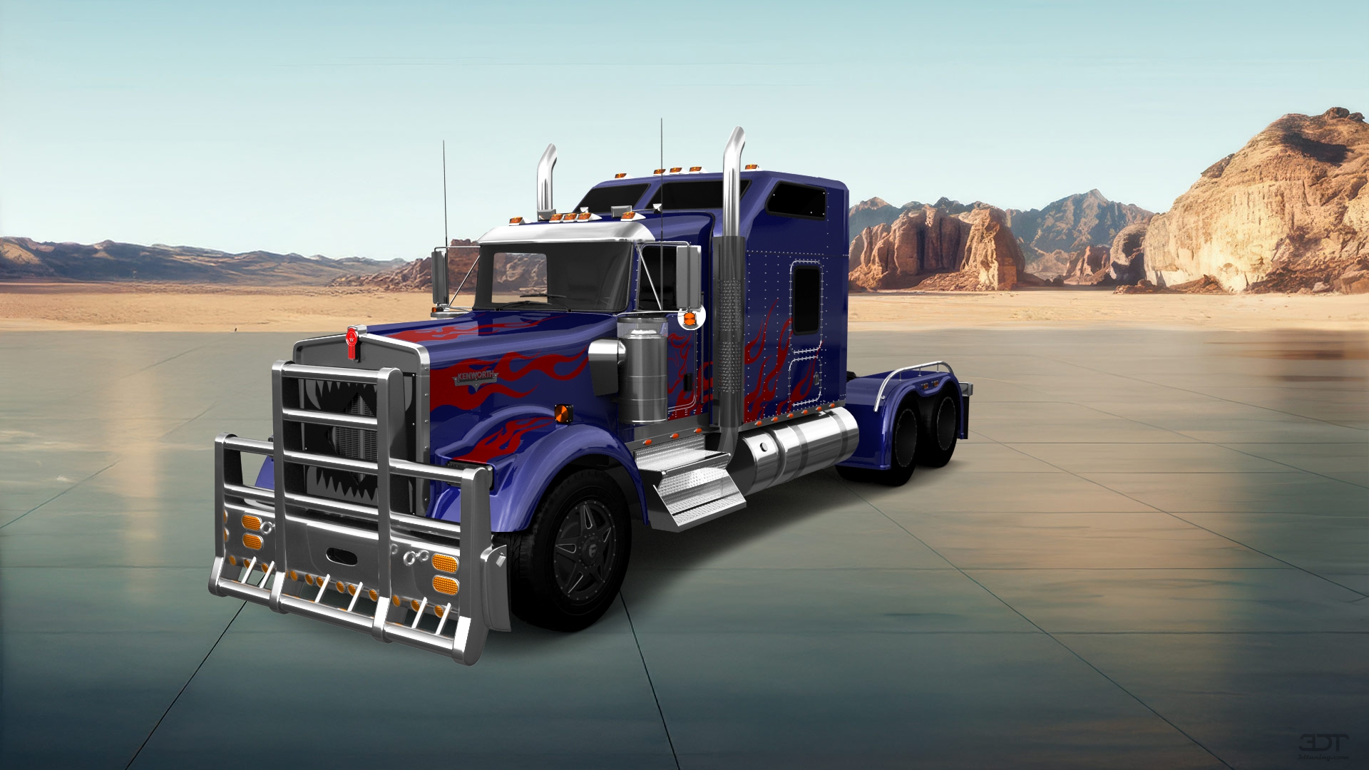 Kenworth W900 Sleeper Cab Truck 2015 tuning