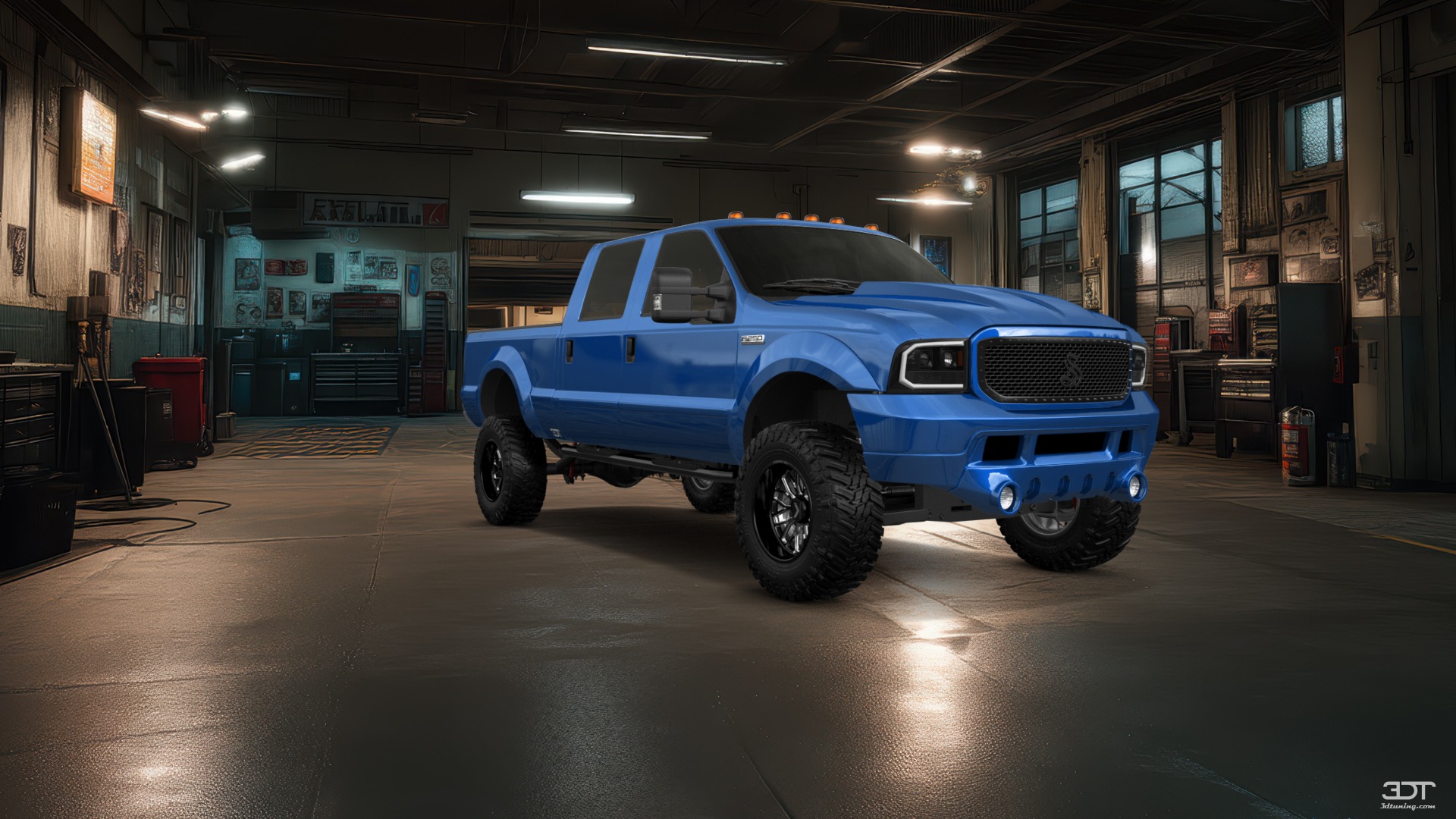 Ford F-250 Crew Cab 4 Door pickup truck 1999 tuning