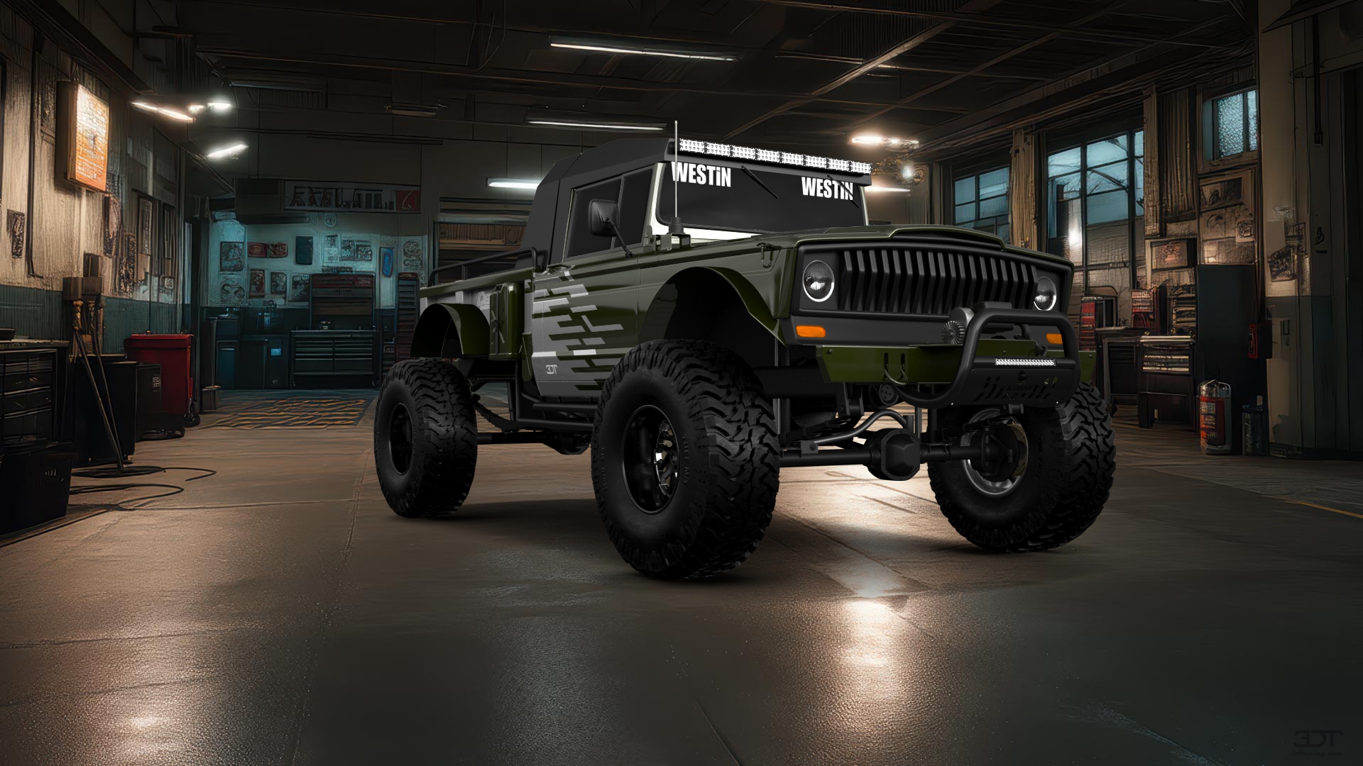 Jeep Kaiser M715 2 Door pickup truck 1968