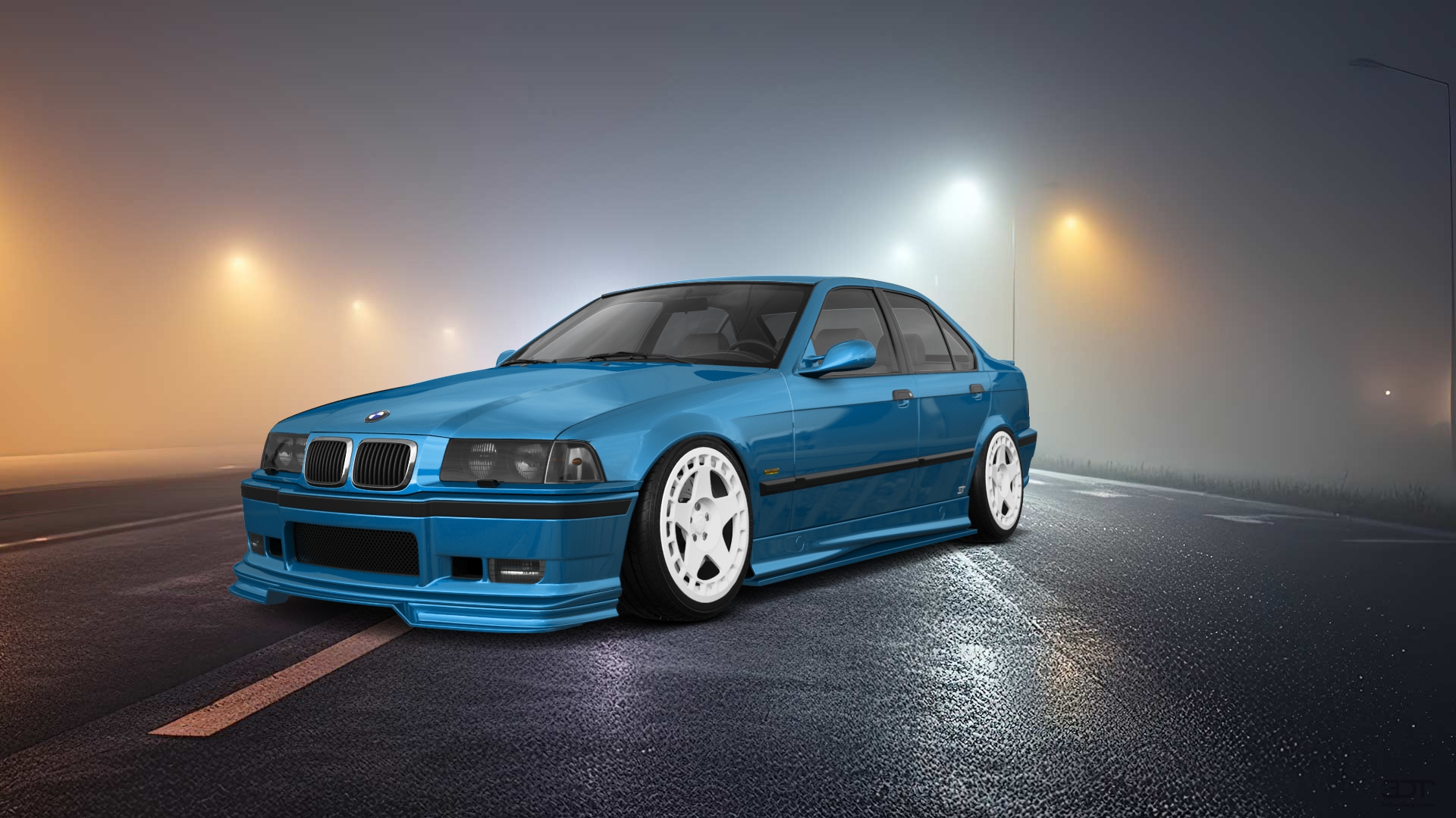 BMW 3 Series 4 Door Saloon 1990 tuning