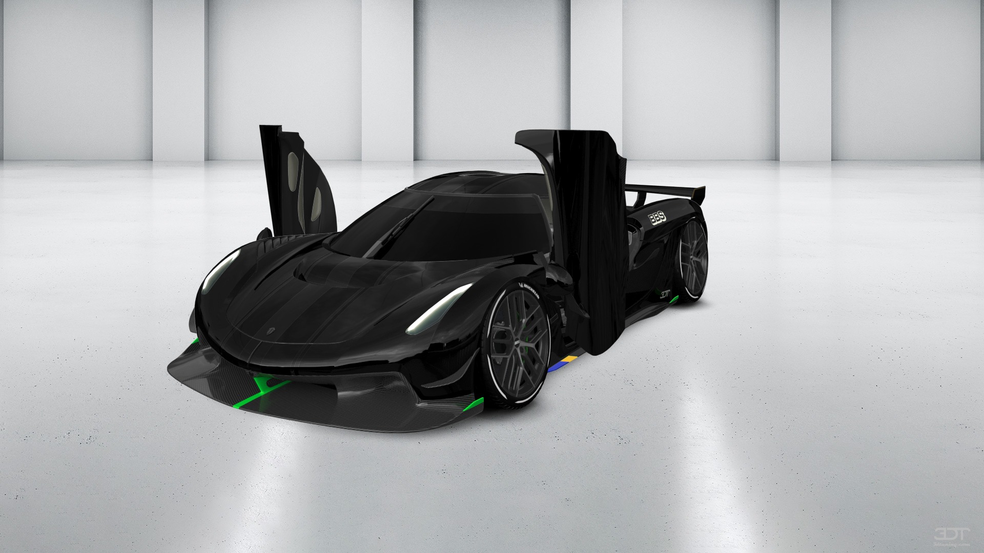 Koenigsegg Jesko 2 door targa top 2020 tuning
