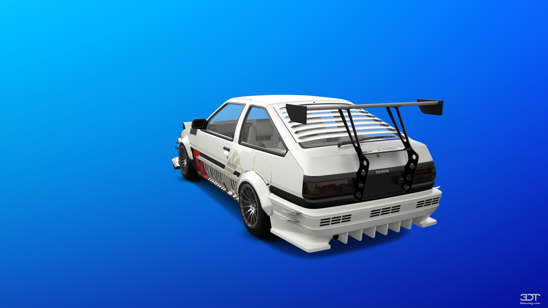 Toyota AE86 3 Door Hatchback 1985 tuning