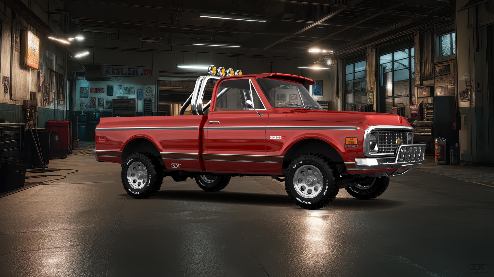 Chevrolet C-10 Cheyenne 2 Door pickup truck 1972 tuning