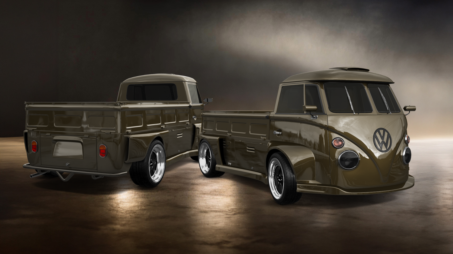 Volkswagen T1 Van 1950 tuning