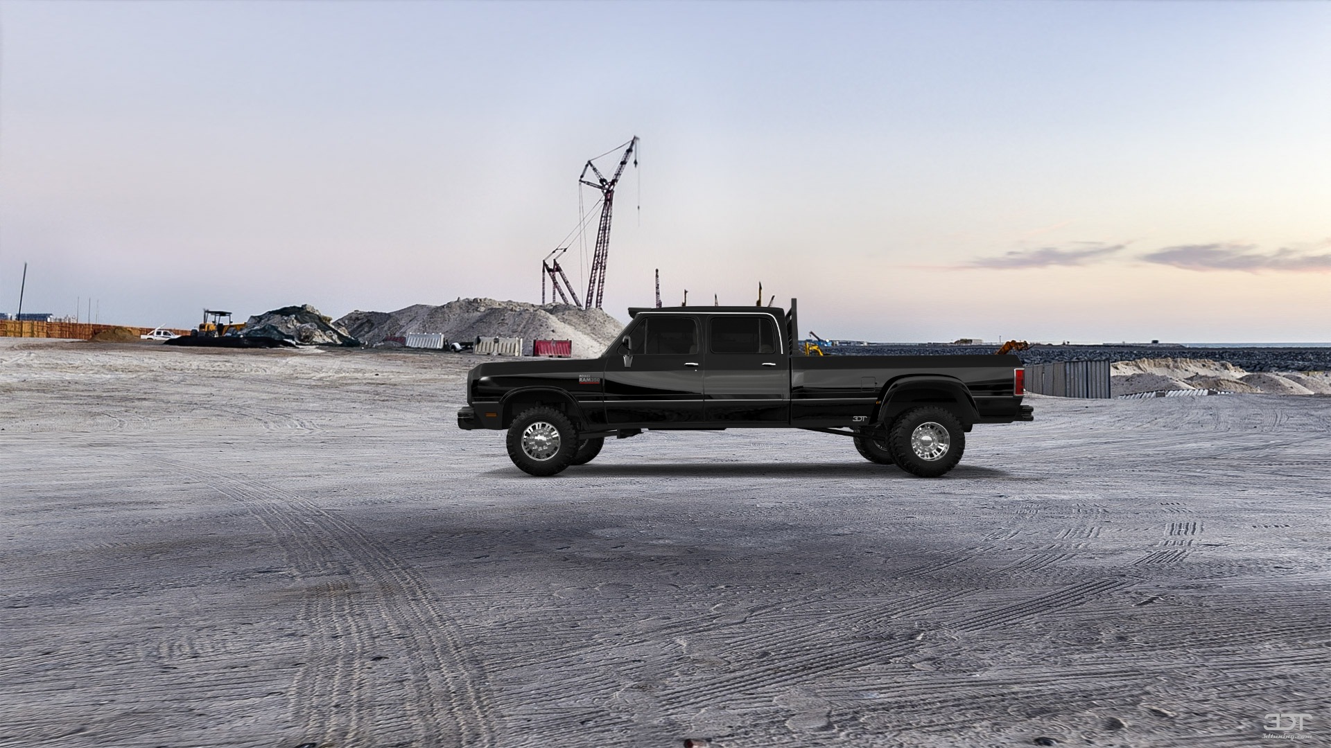 Dodge Ram 350 4 Door pickup truck 1991
