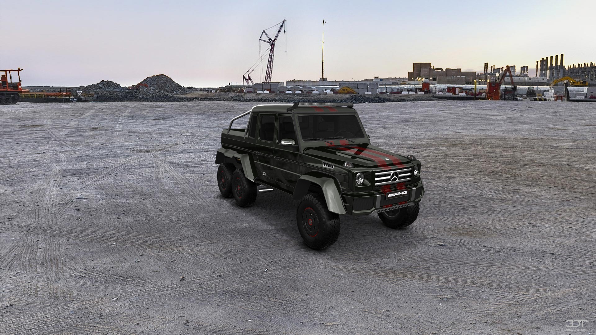 Mercedes G 63 AMG 6x6 4 Door pickup truck 2013