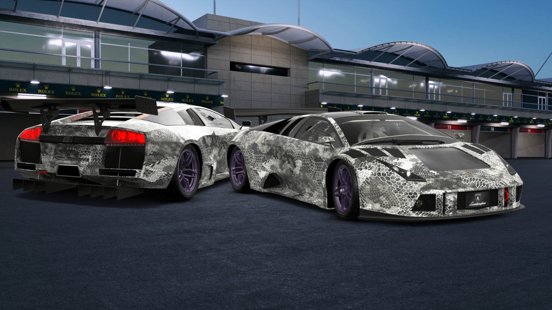 Lamborghini Murcielago 2 Door Coupe 2001 tuning