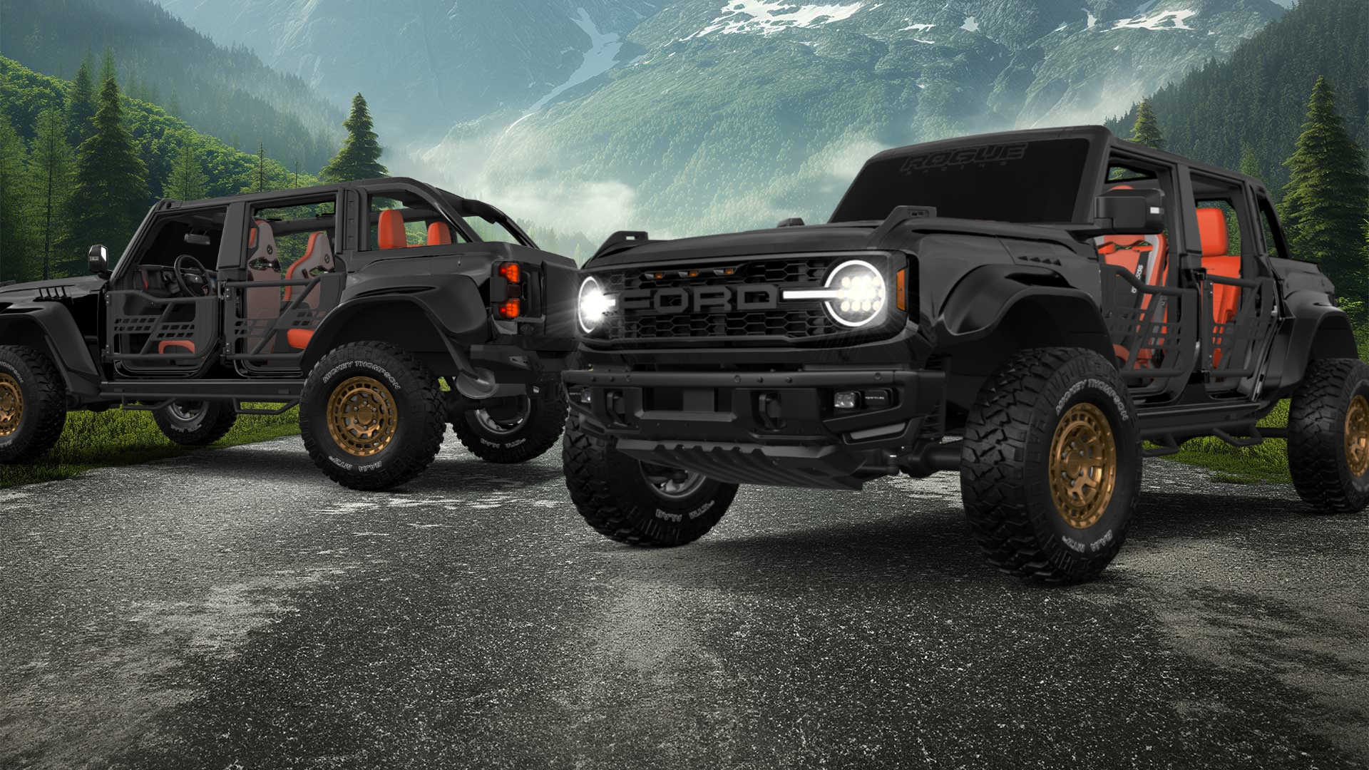 Ford Bronco Raptor 4 Door pickup truck 2022 tuning