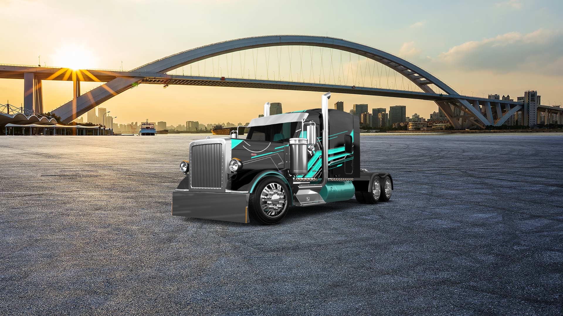 Peterbilt 589 Sleeper Cab Truck 2024