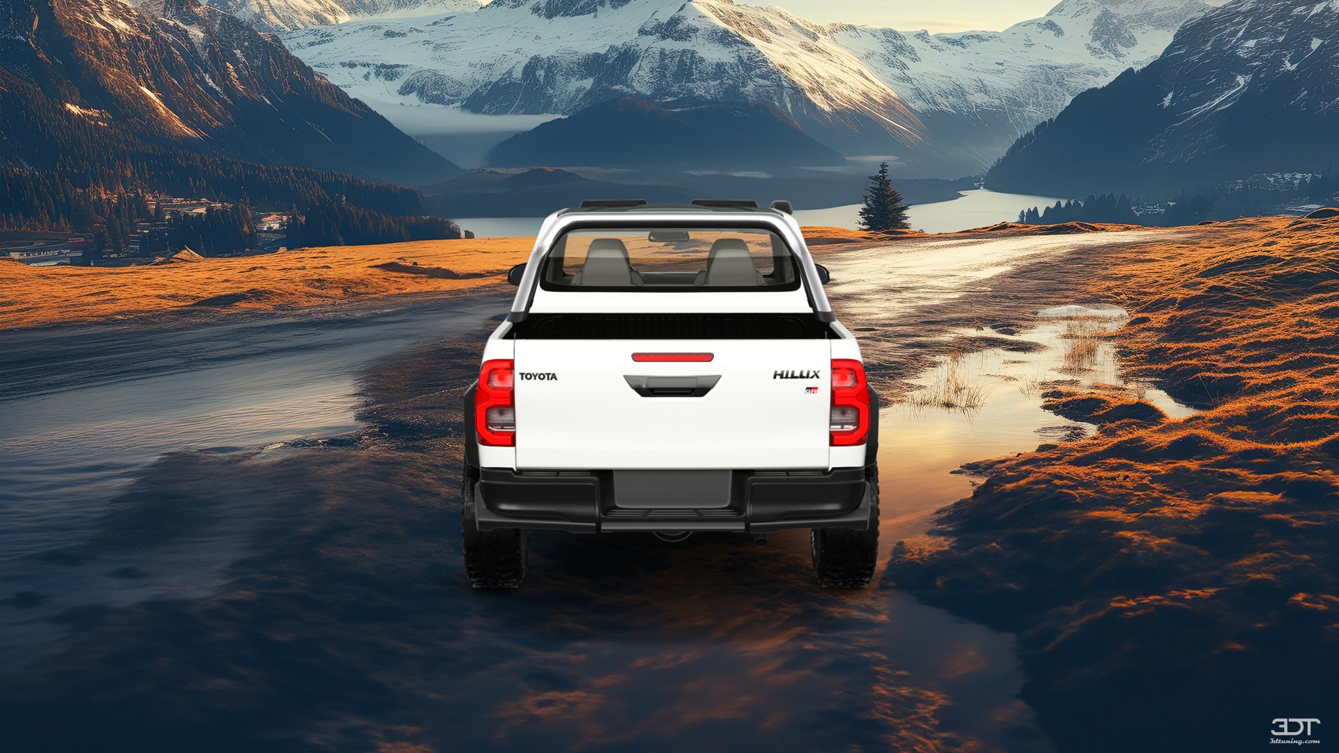 Toyota Hilux Double Cab 4 Door pickup truck 2015 tuning