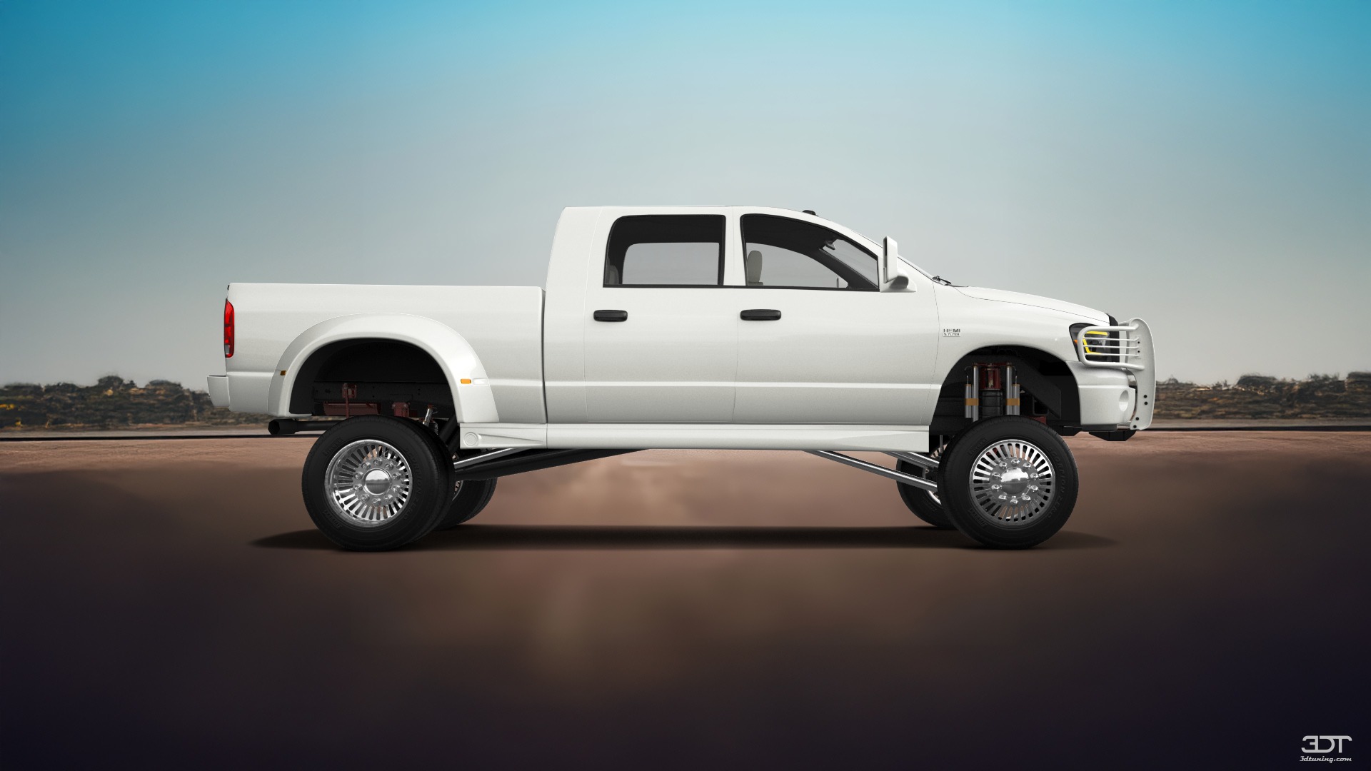 Dodge Ram 3500 Dually 4 Door pickup truck 2007