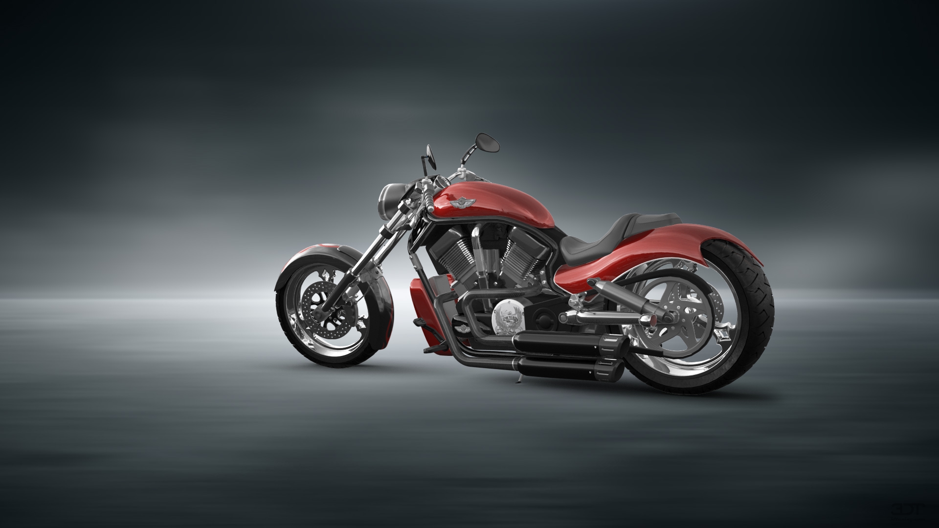 Harley-Davidson Custom Chopper Cruiser 2011 tuning