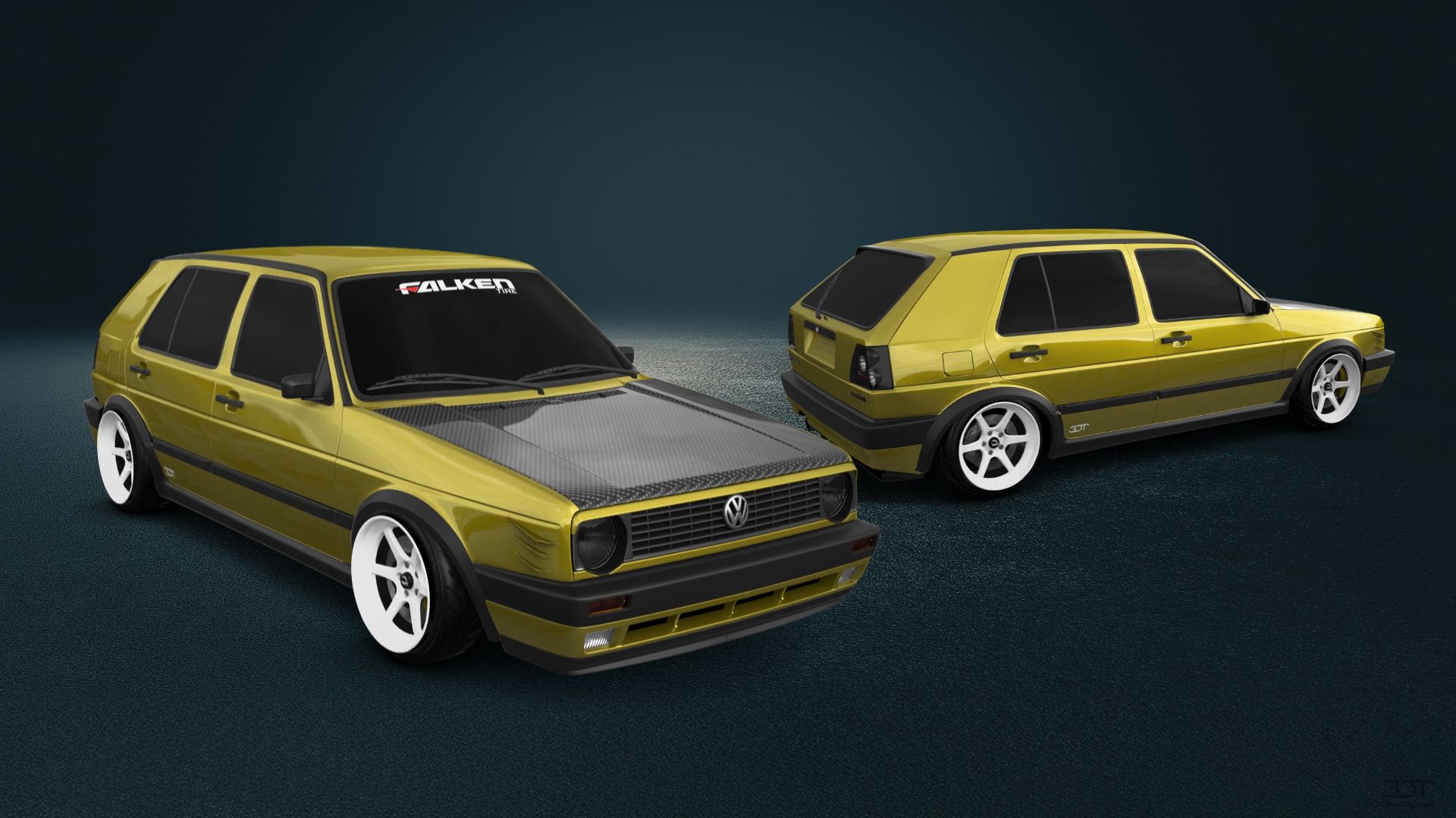 Volkswagen Golf Mk2 5 Door Hatchback 1983 tuning