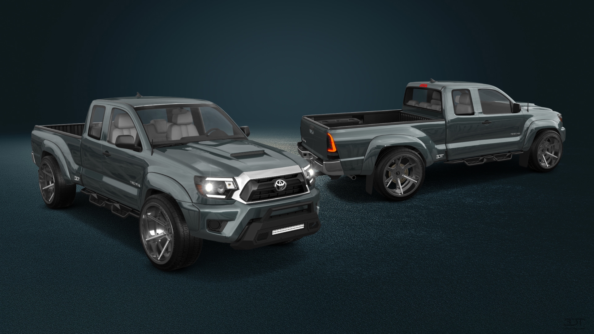 Toyota Tacoma Access Cab 6.2 ft box Pickup Truck 2012