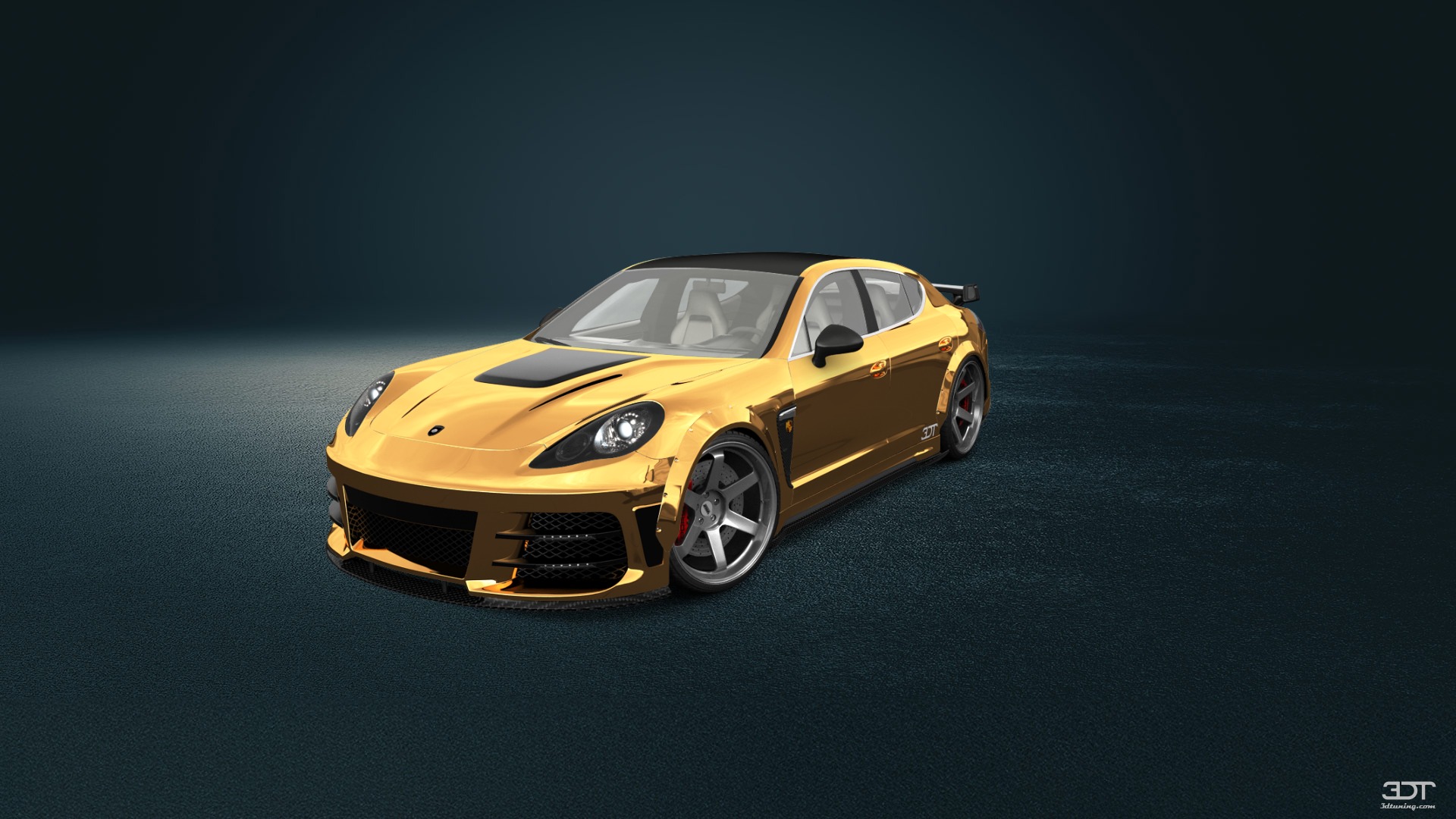 Porsche Panamera 4 door fastback saloon 2011