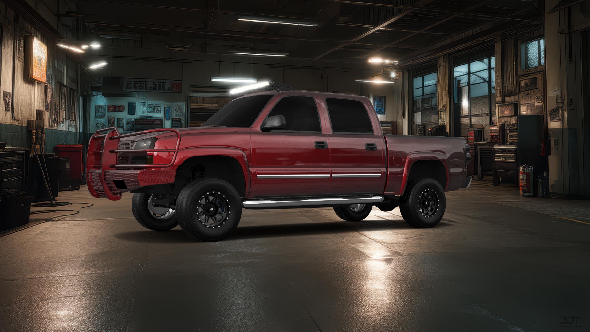 Chevrolet Silverado 1500 Crew Cab 5.8ft box 4 Door Truck 2003 tuning