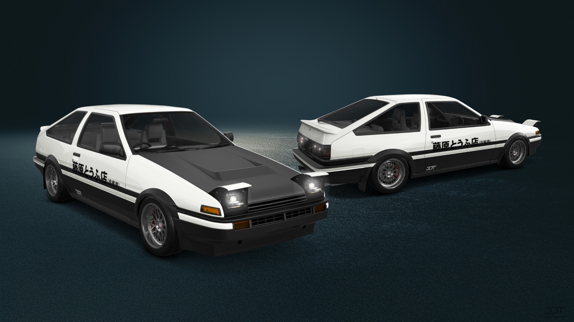 Toyota AE86 3 Door Hatchback 1985 tuning
