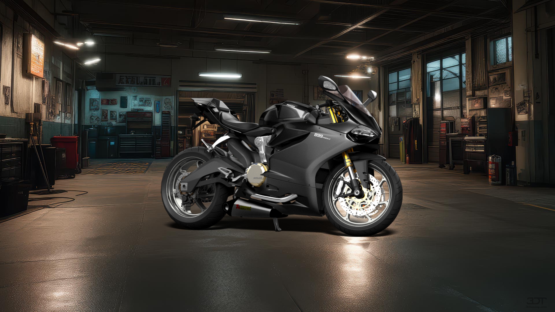 Ducati 899 Panigale Sport Bike 2015 tuning