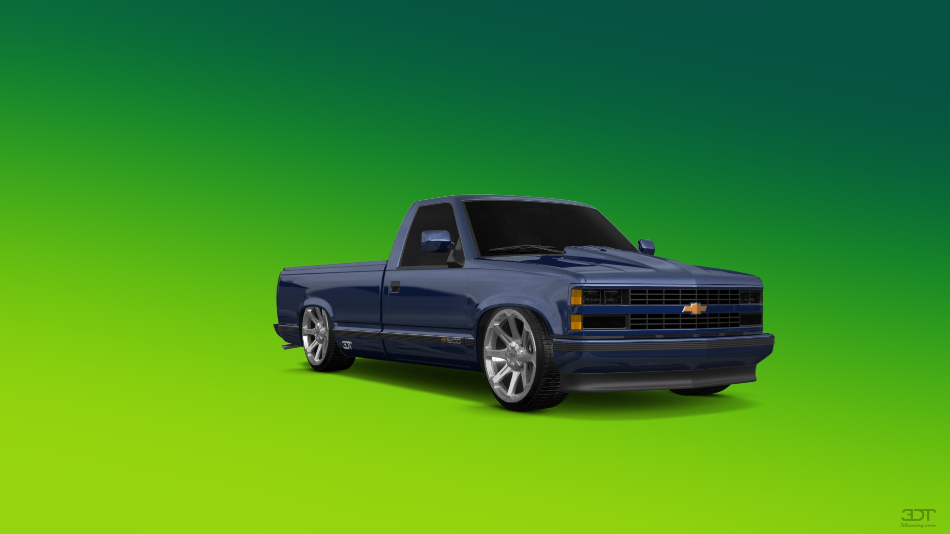 Chevrolet K1500 Regular Cab Fleetside Pickup 1988
