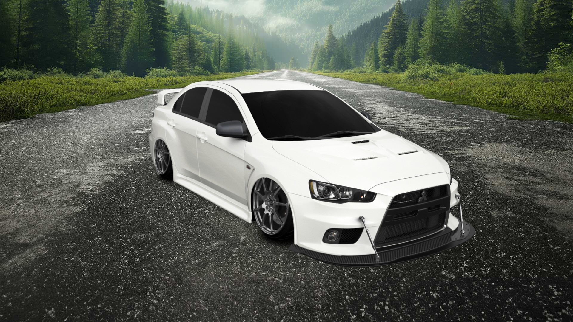 Mitsubishi Lancer Evolution X Sedan 2008 tuning