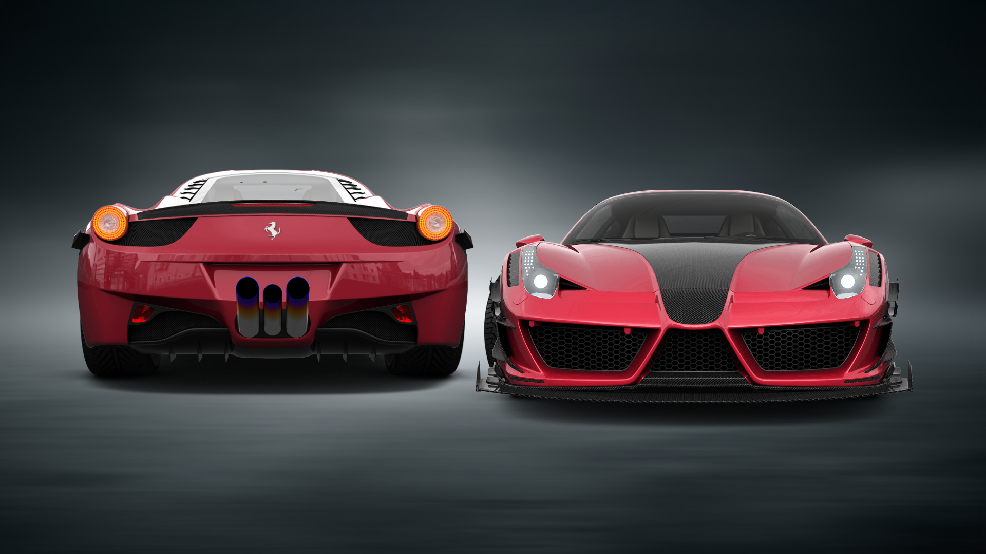 Ferrari 458 Italia 2 door spider 2010 tuning