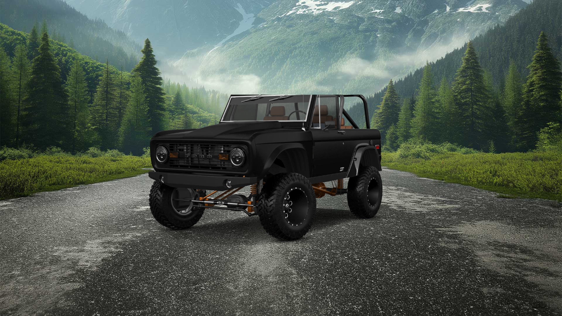 Ford Bronco 3 Door SUV 1965 tuning