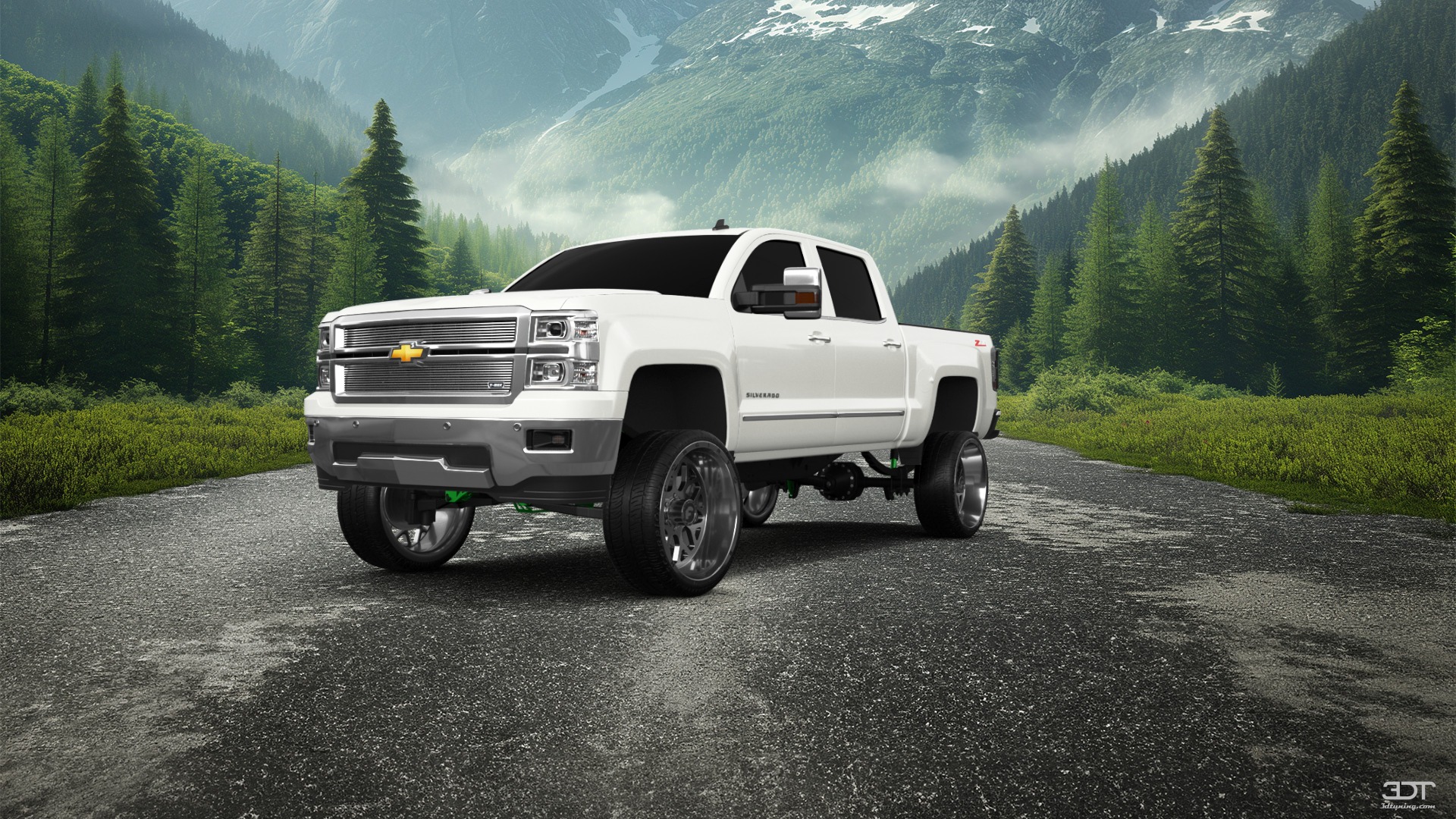 Chevrolet Silverado 1500 4 Door pickup truck 2014