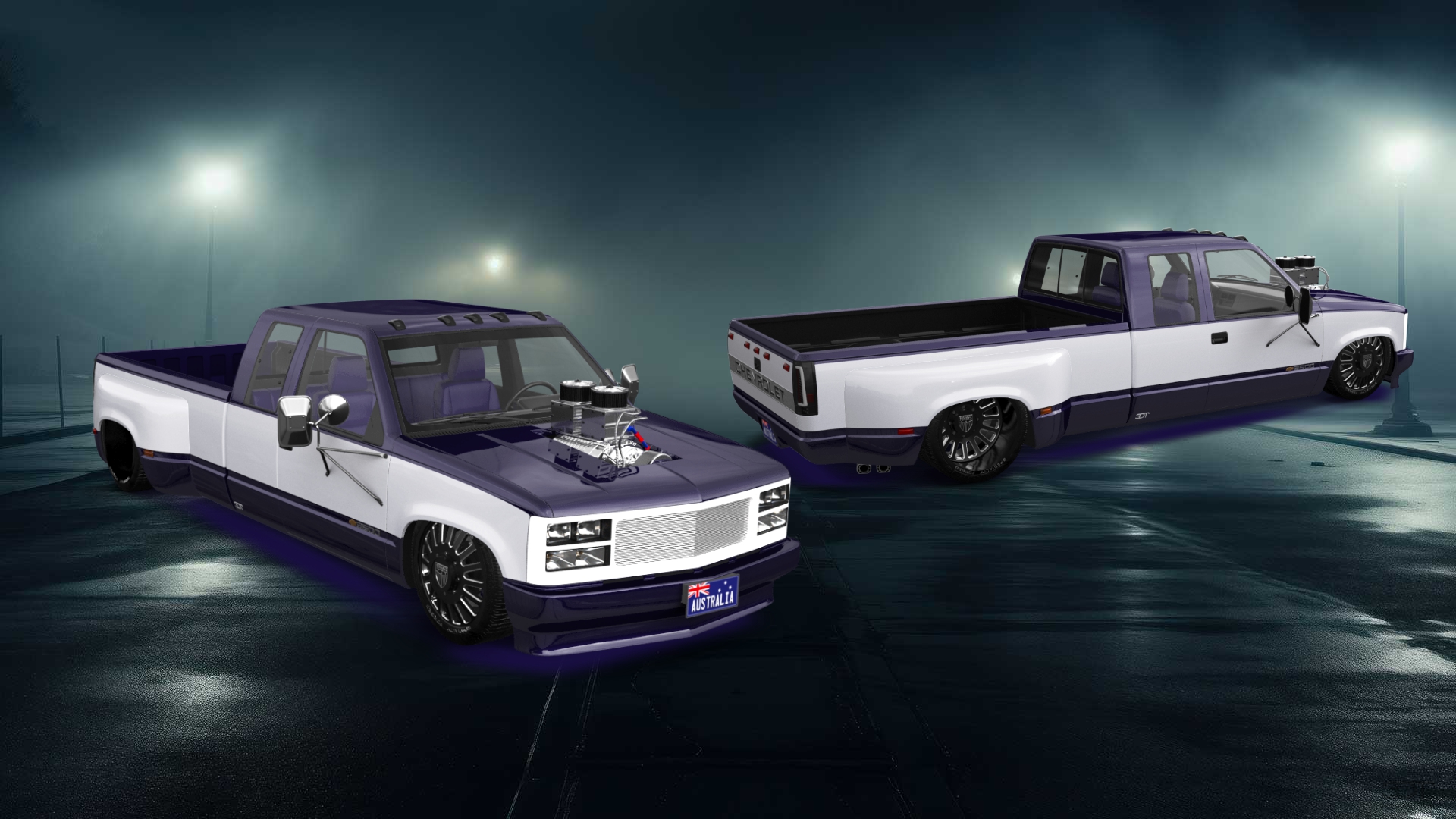 Chevrolet K3500 Extended Cab Pickup Truck 1988