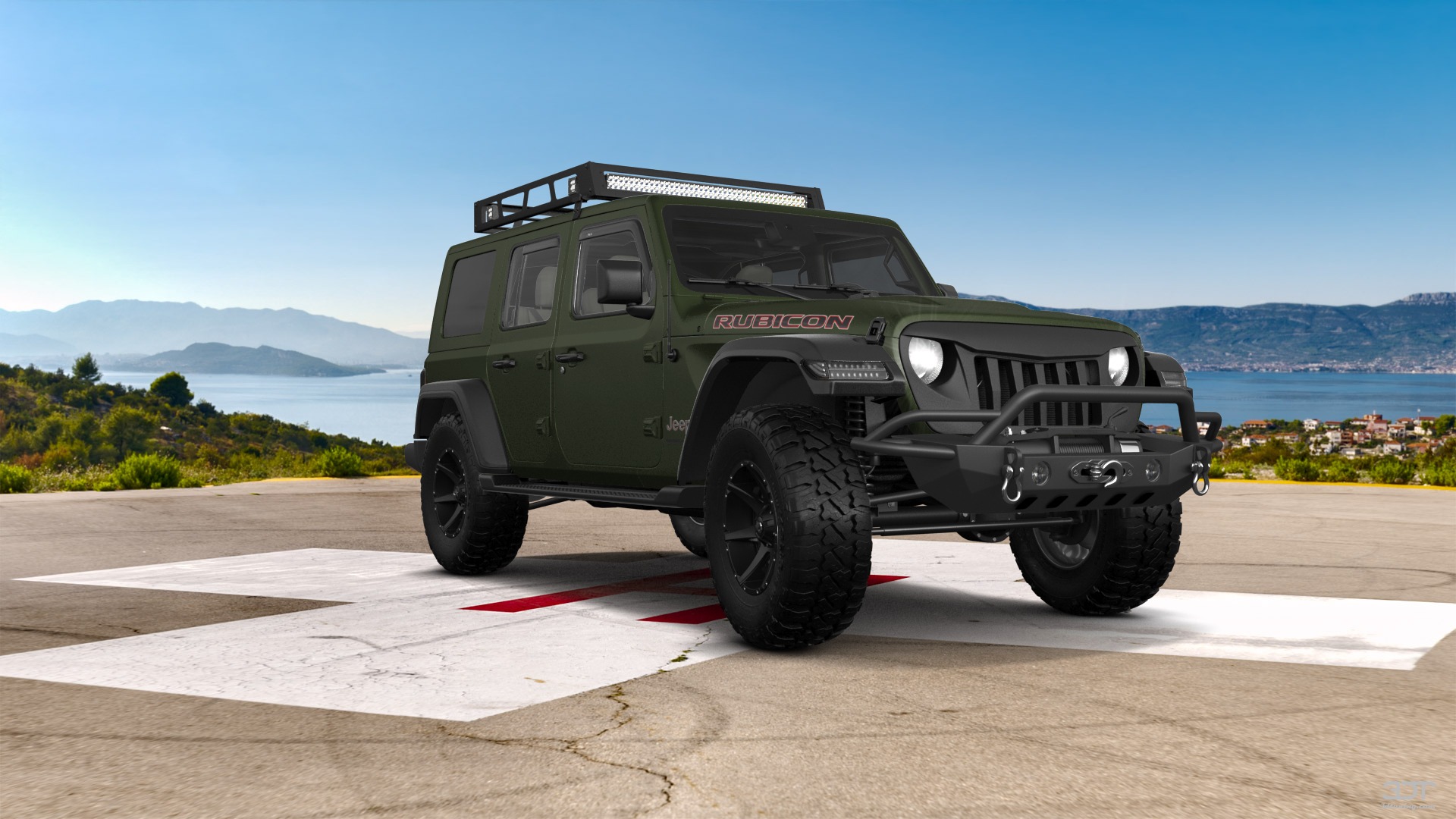 Jeep Wrangler Rubicon JL 4 Door SUV 2017 tuning